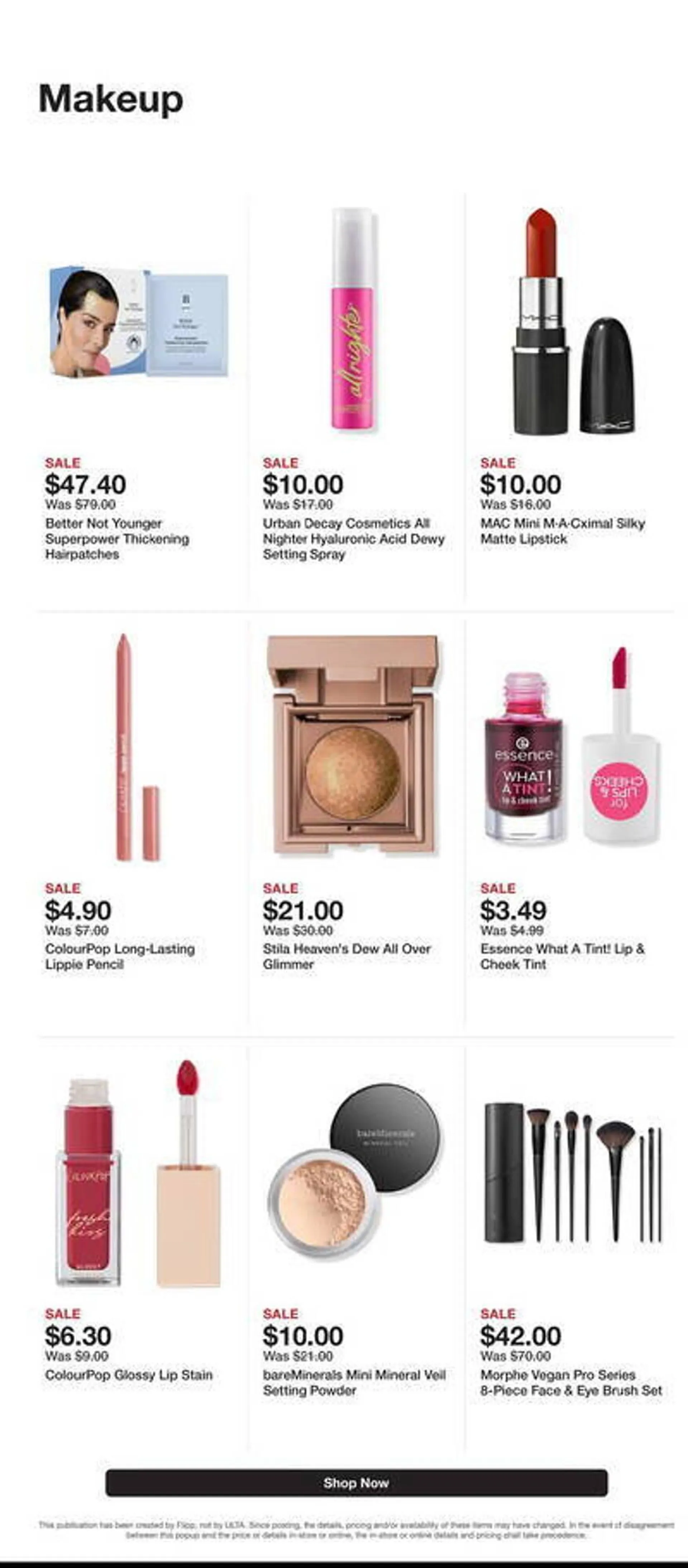 Weekly ad Ulta Beauty Weekly Ad from November 4 to November 10 2024 - Page 6