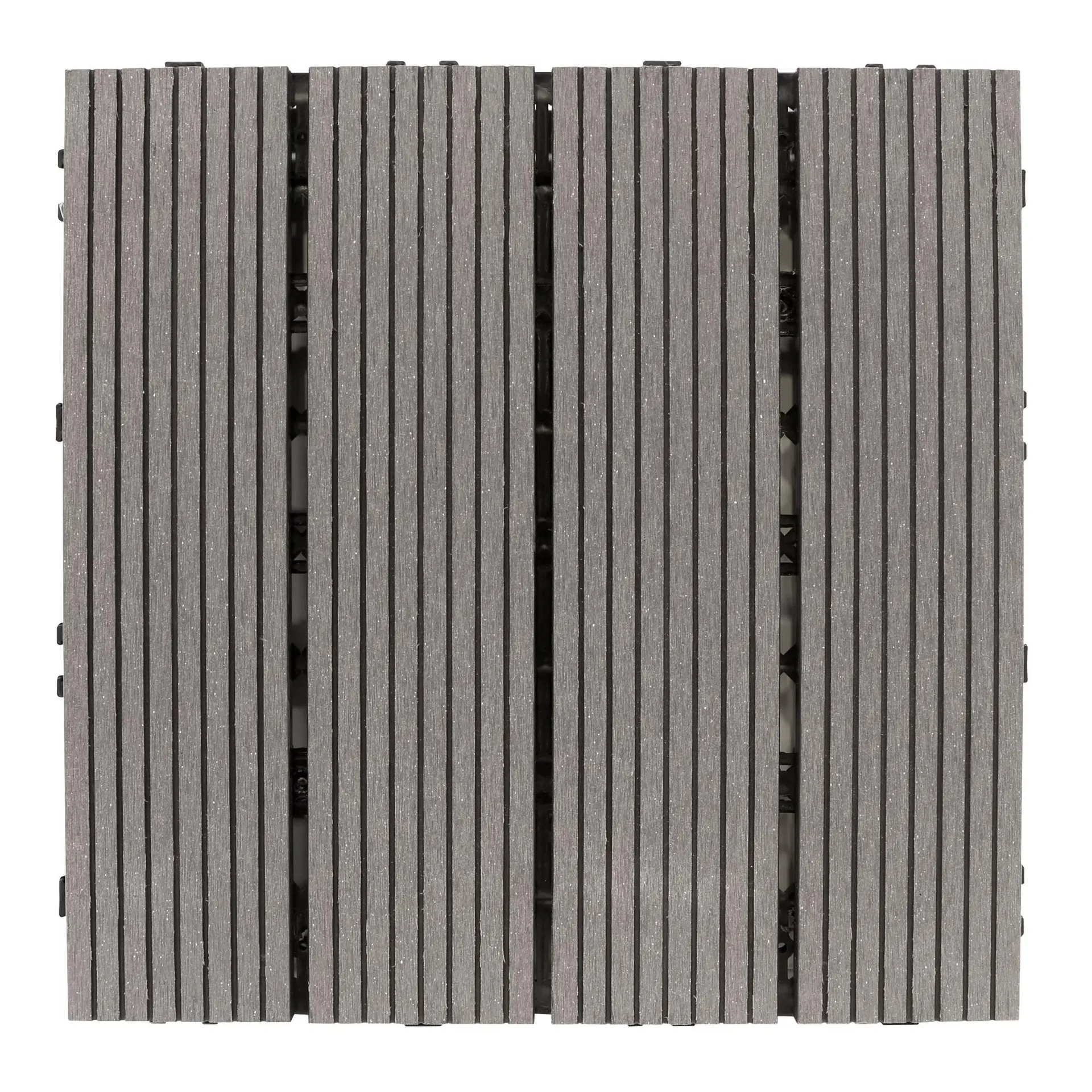 Creative Surfaces Composite Deck Tile in Slate, 12 pk. (12" x 12")