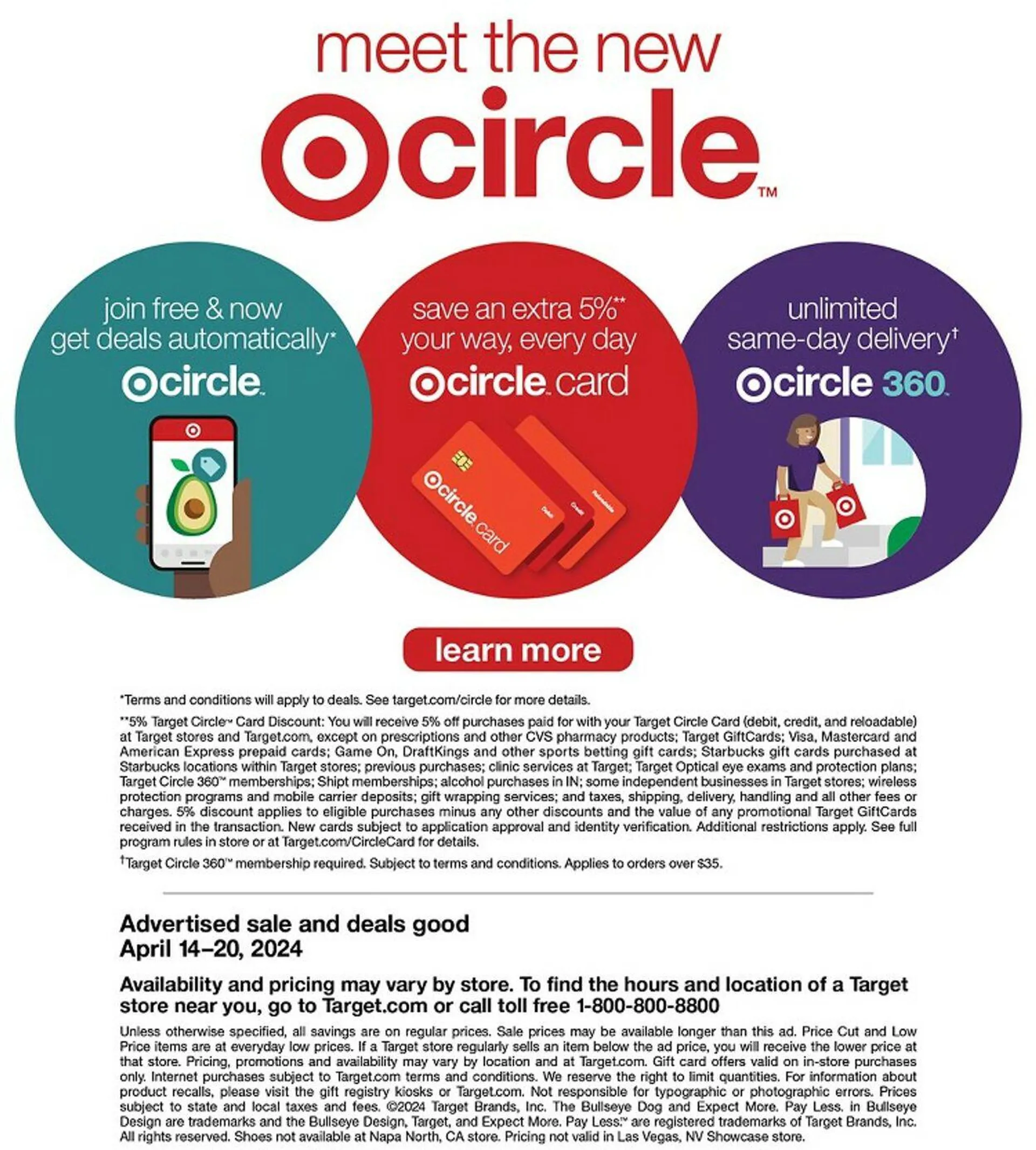 Weekly ad Target Current weekly ad from April 14 to April 20 2024 - Page 28