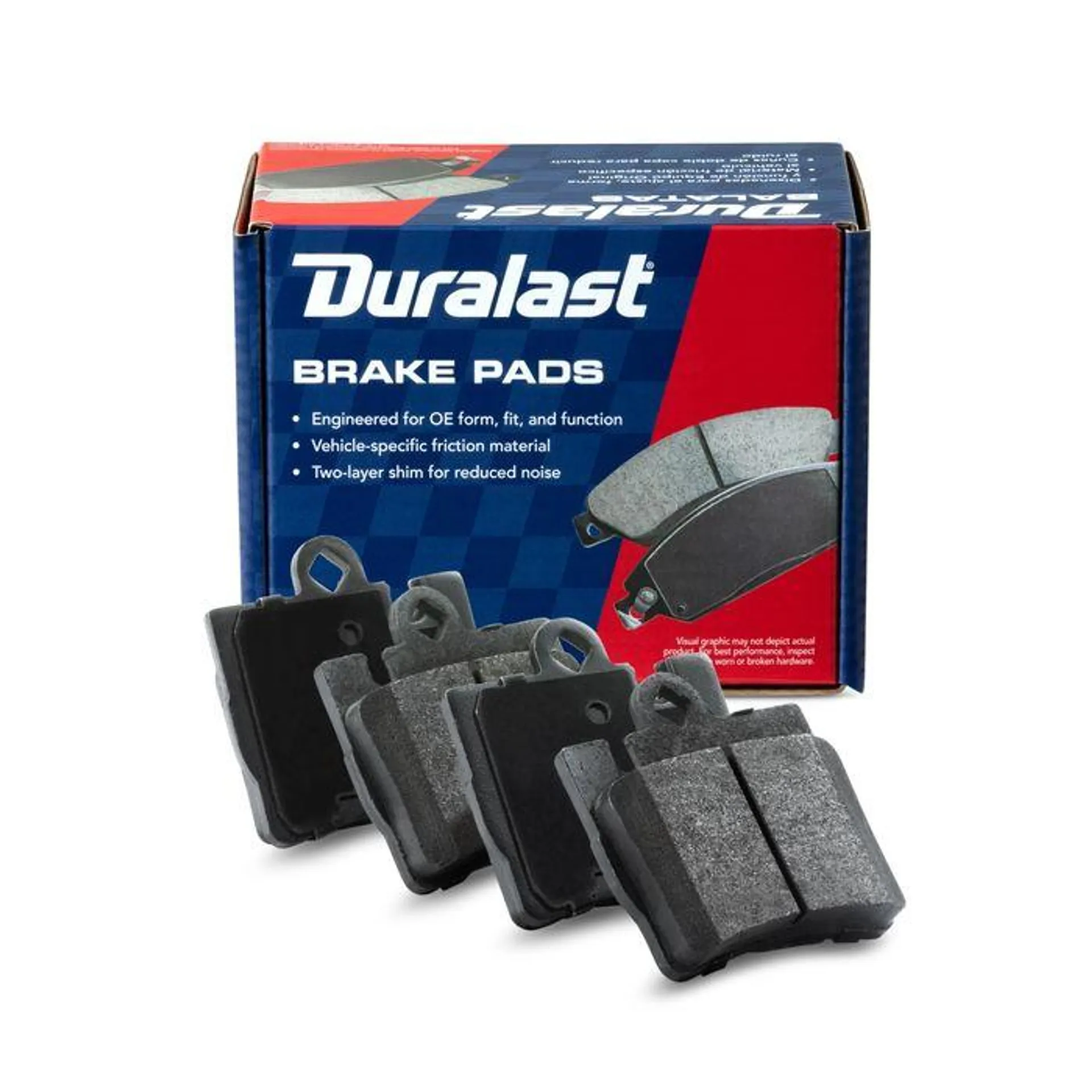 Duralast Semi-metallic Disc Brake Pad Set MKD848