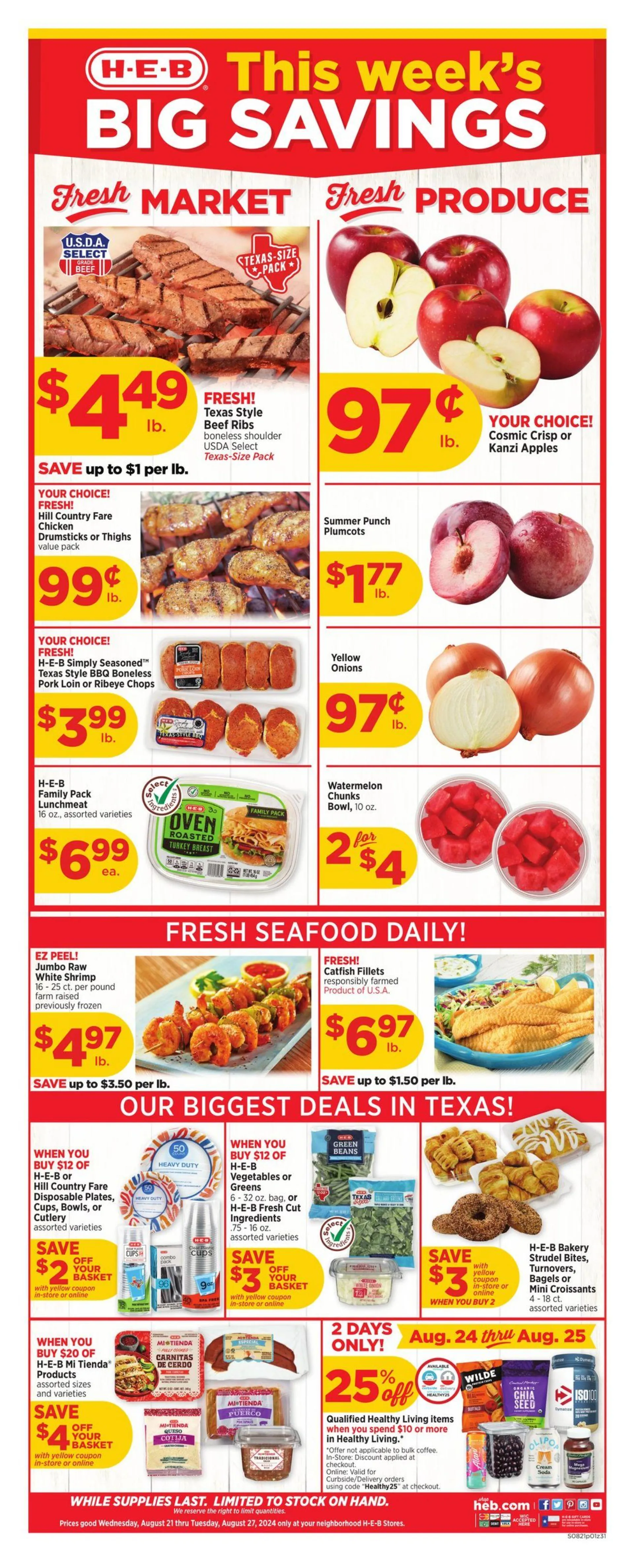 H-E-B Current weekly ad - 1