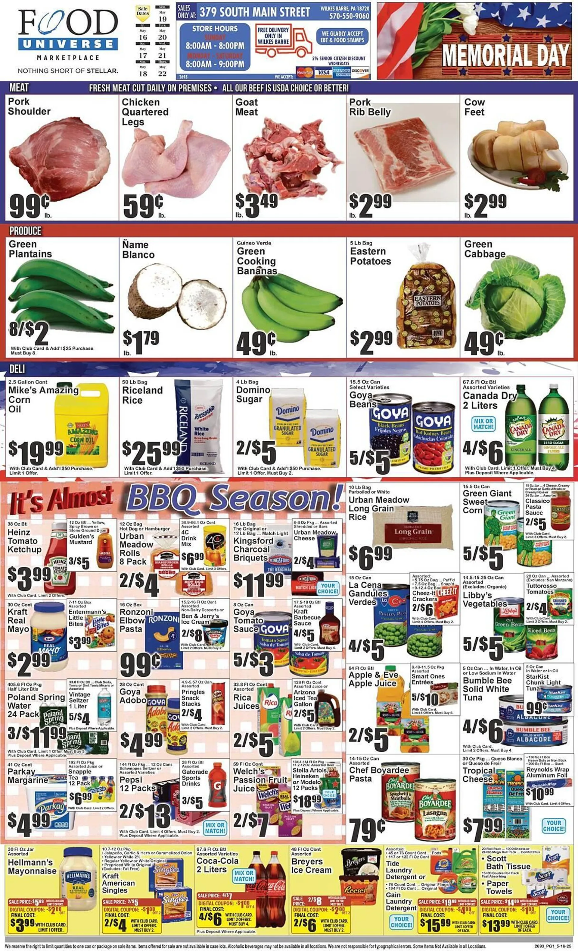 Food Universe Weekly Ad - 1