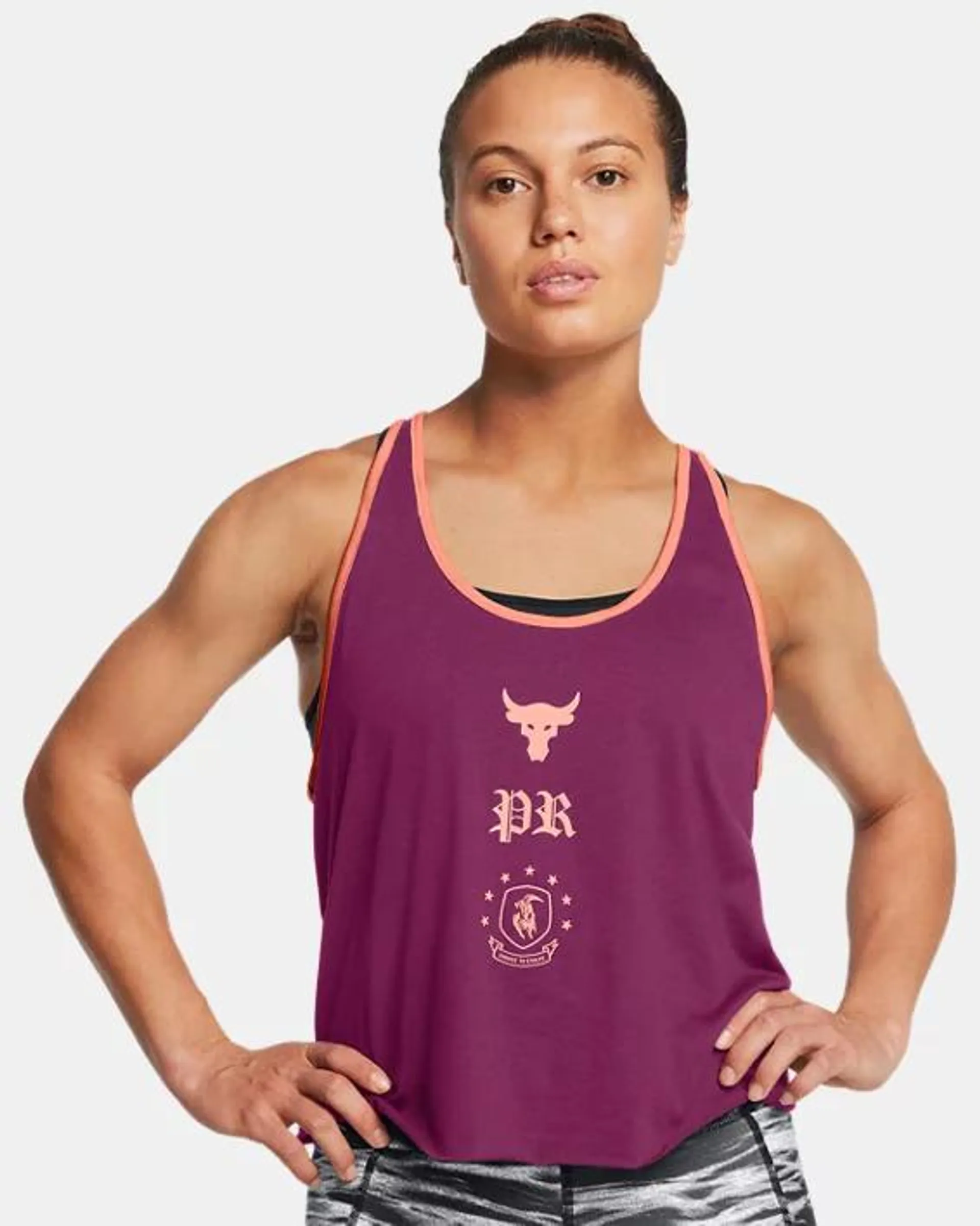 Women's Project Rock Badge Of Honor Tank