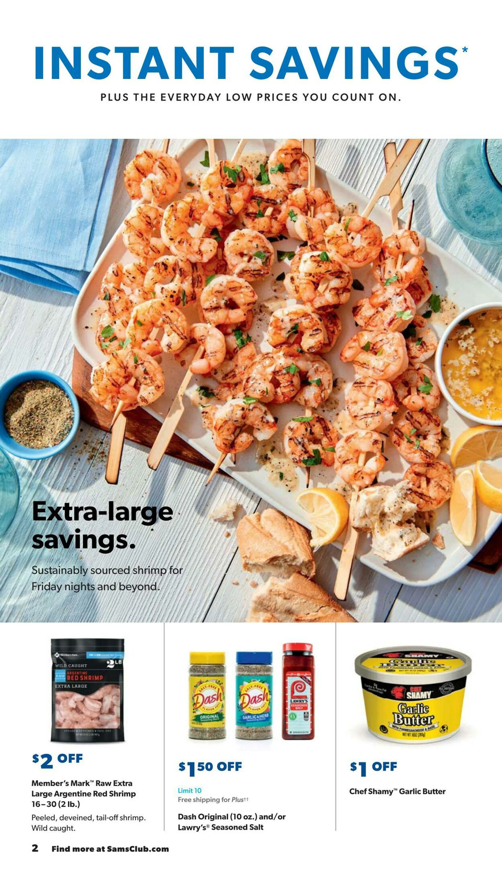 Weekly ad Sam's Club Current weekly ad from March 11 to April 7 2024 - Page 2