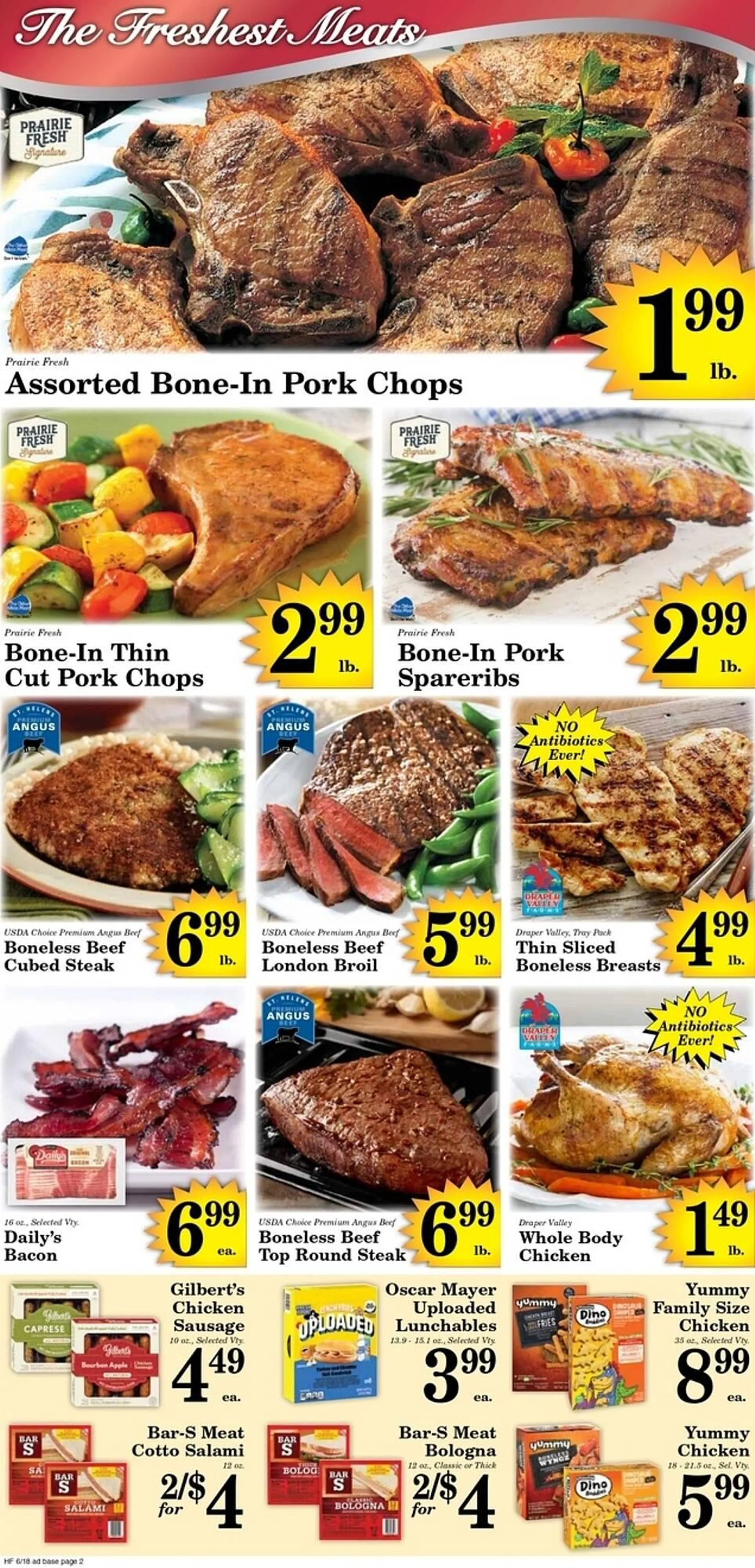 Weekly ad Harvest Foods ad from June 18 to June 24 2025 - Page 2