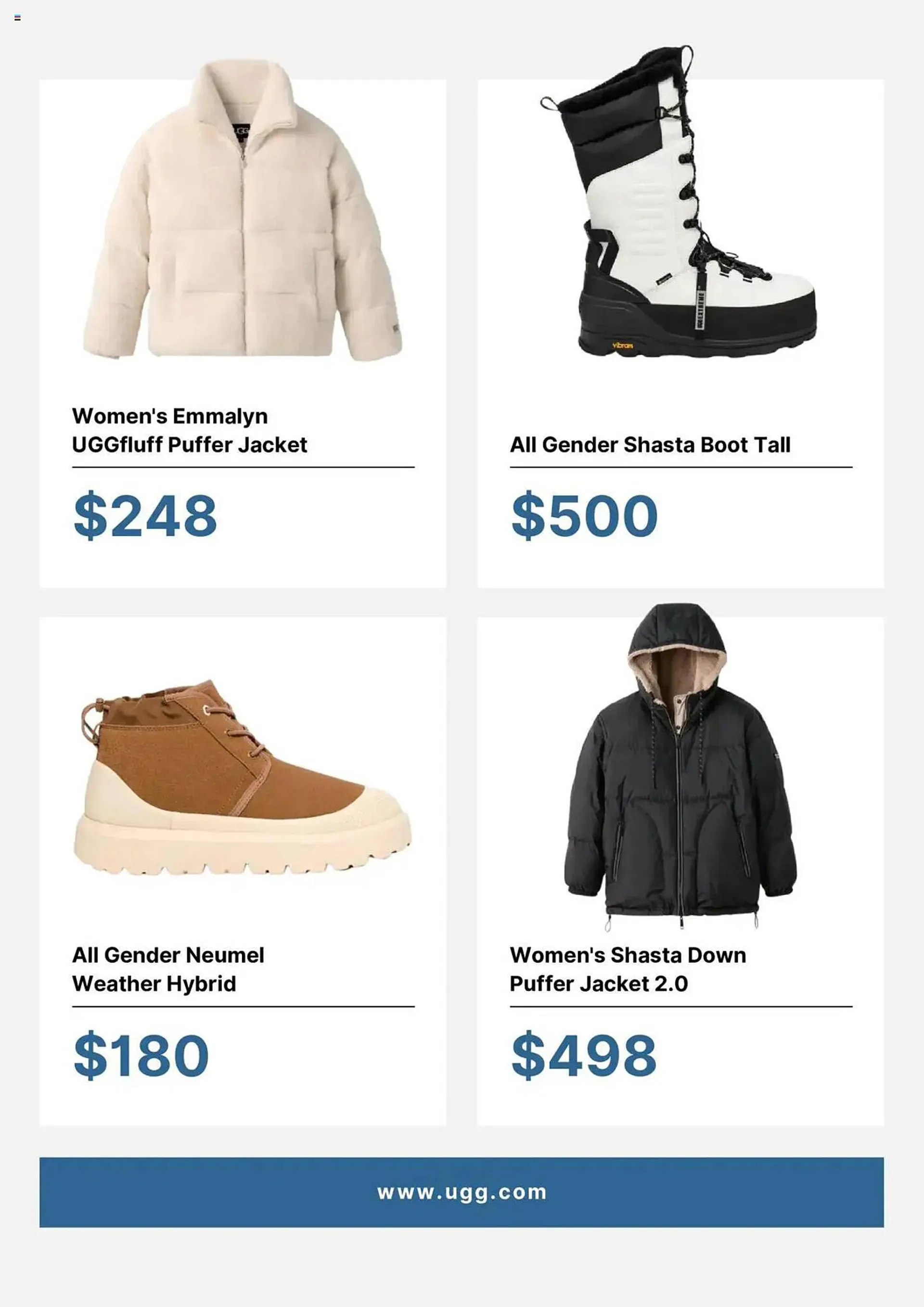 Weekly ad UGG Australia Weekly Ad from January 1 to January 18 2025 - Page 3