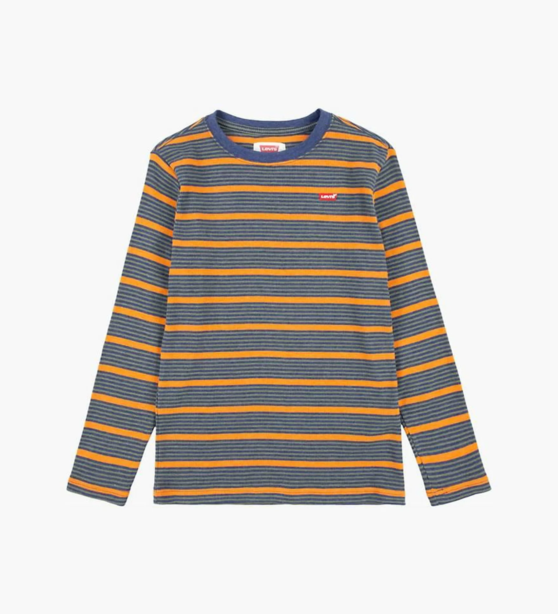 Stripe Thermal Long Sleeve T-shirt Big Boys 8-20