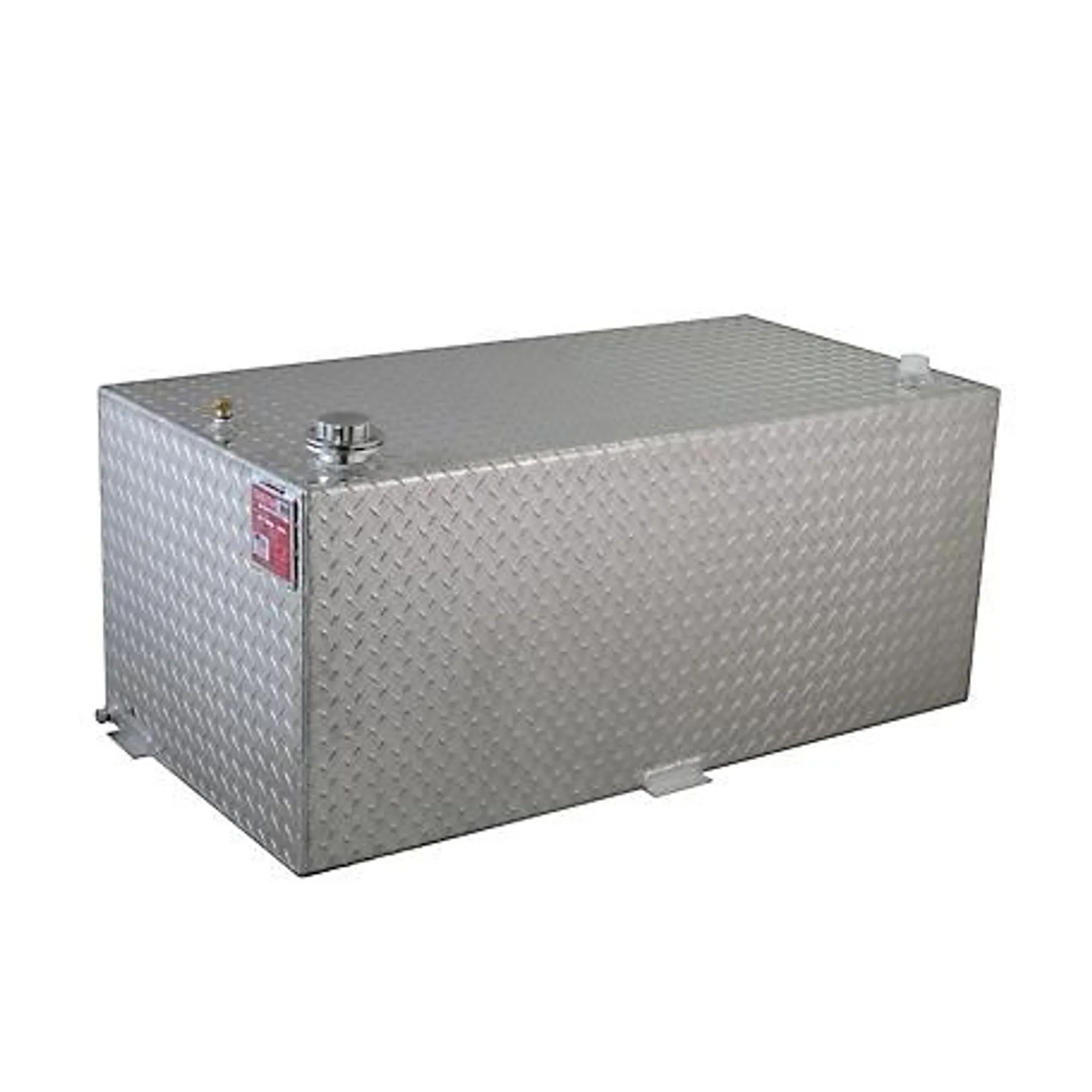 RDS 95 gal. Rectangular Fuel Transfer Tank Diamond Plate