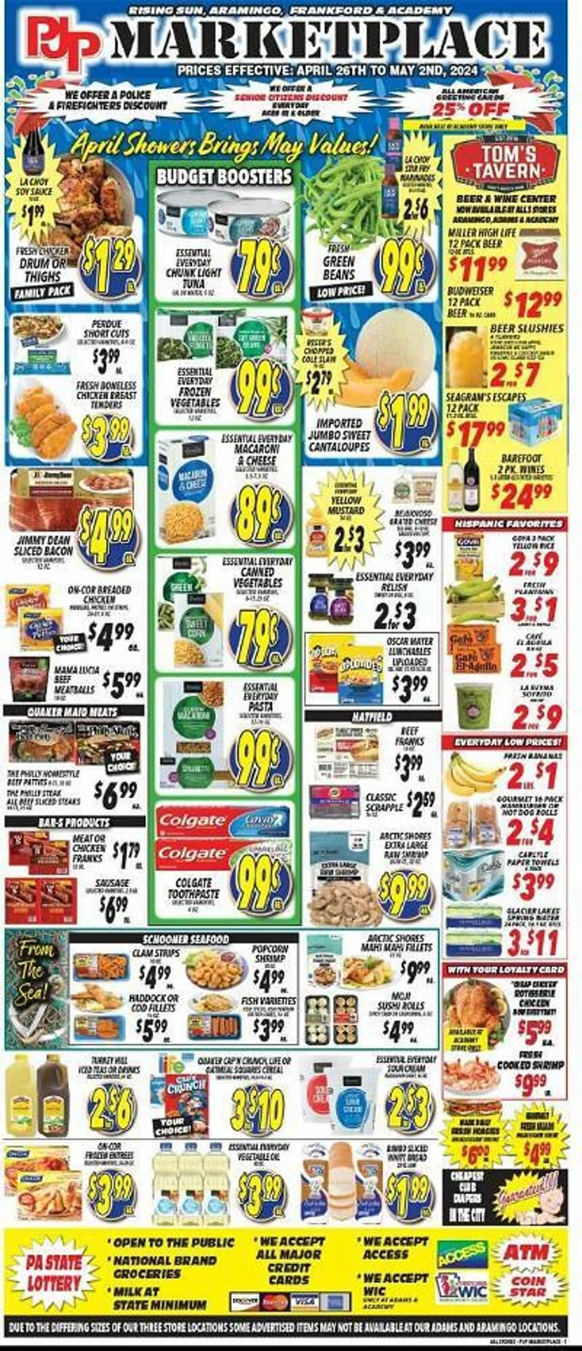 PJP Marketplace Weekly Ad - 1