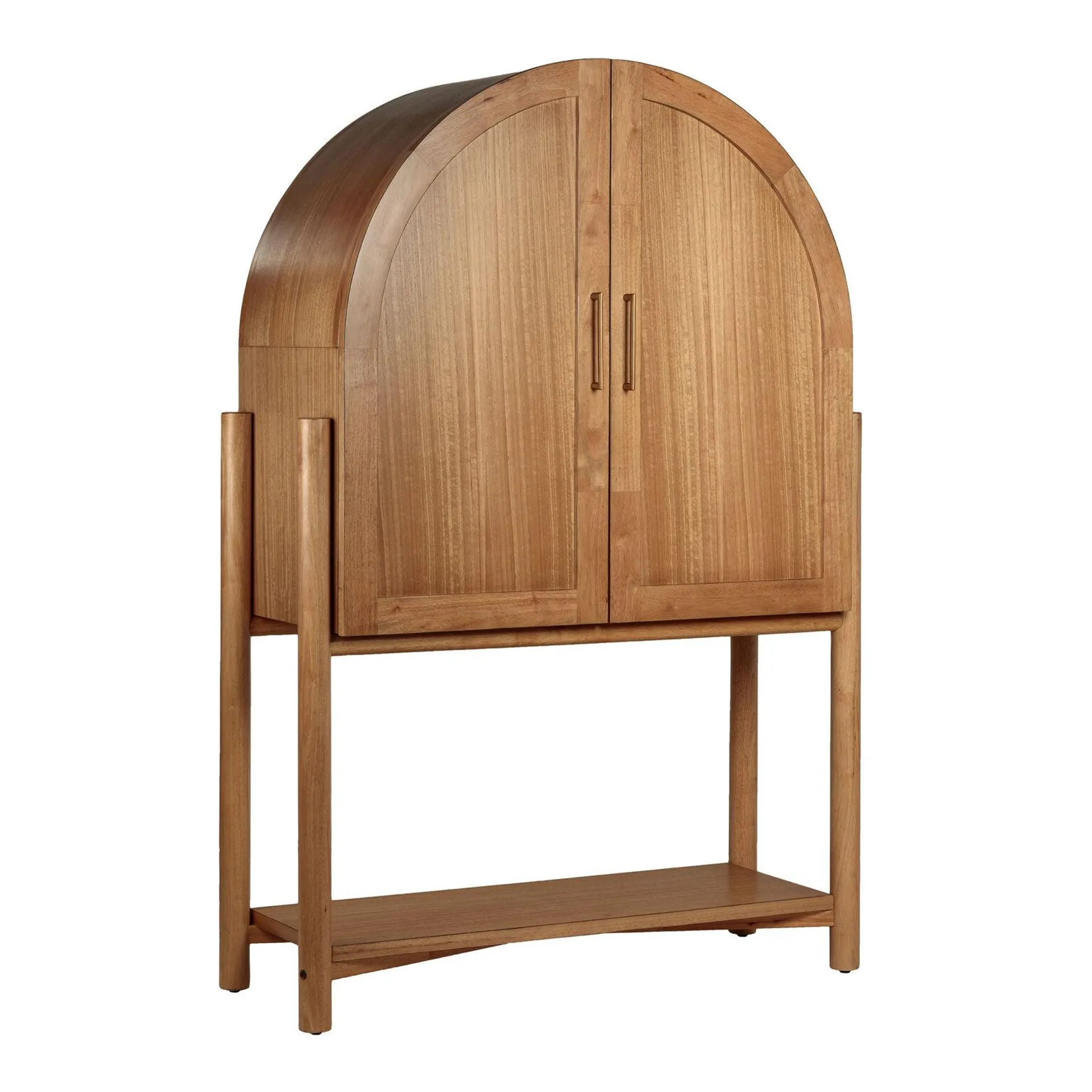 Hadden Wood Arch Bar Cabinet