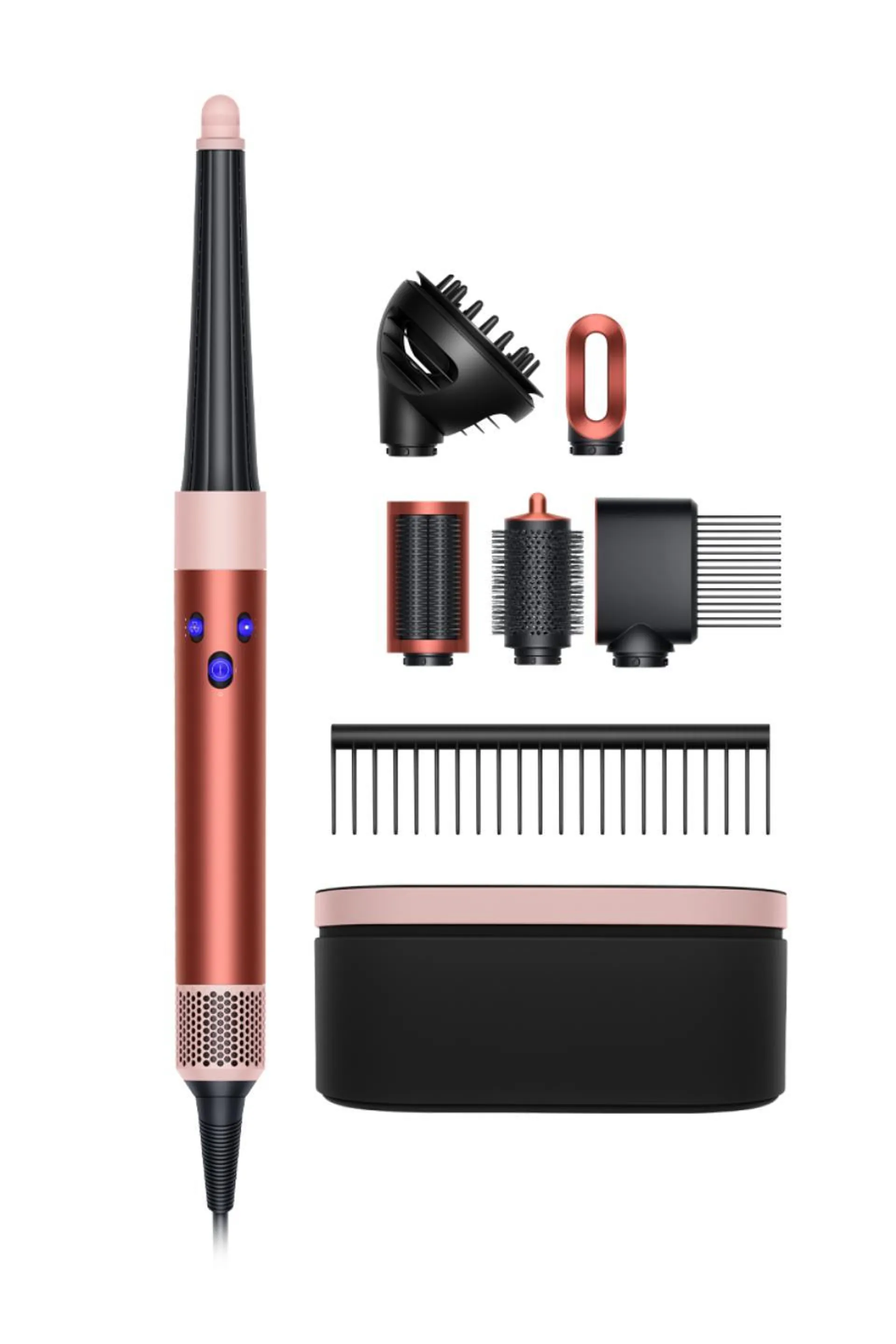 Dyson Airwrap i.d.™ multi-styler and dryer Curly+Coily (Strawberry Bronze/Blush Pink)