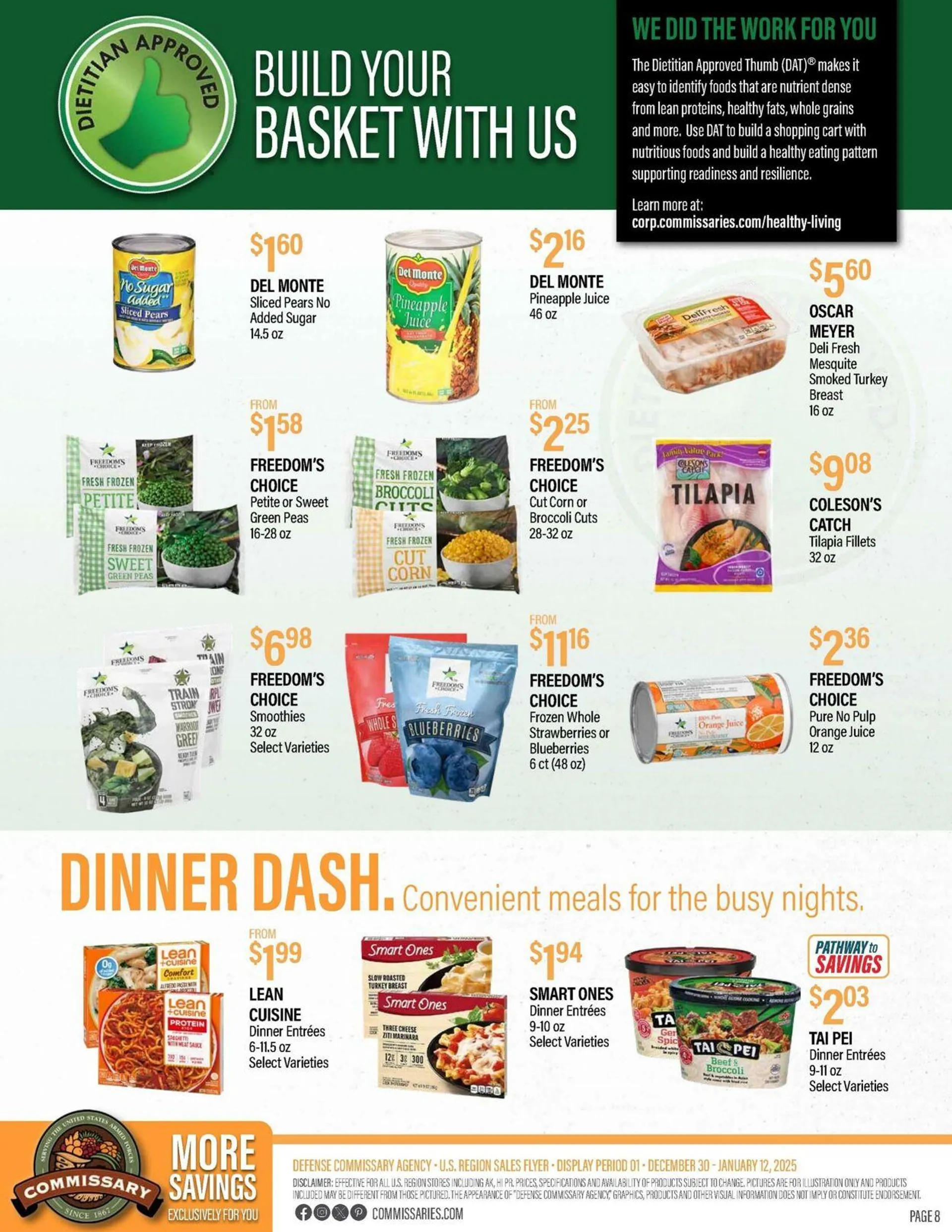 Weekly ad Commissary - Fort Irwin from January 13 to January 26 2025 - Page 8