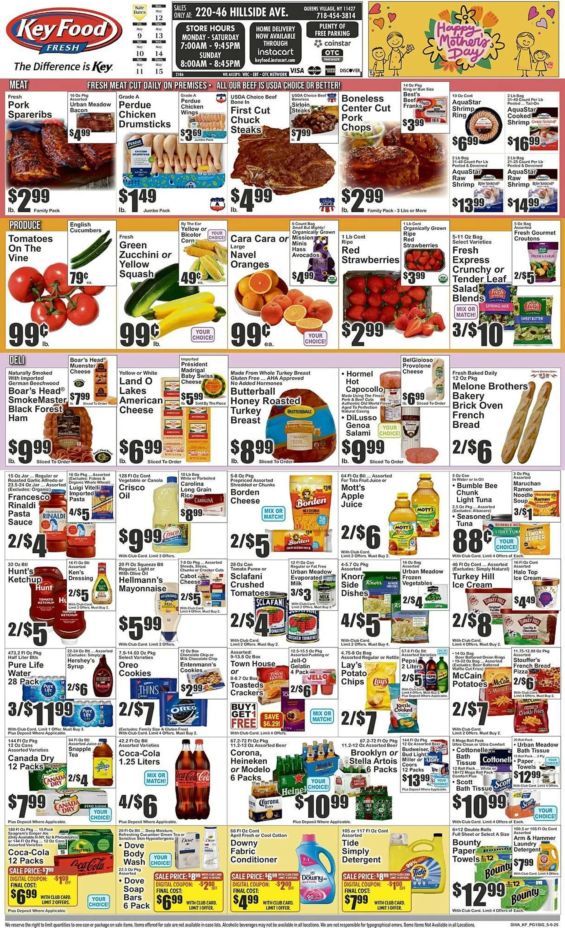 Key Food Weekly Ad - 1