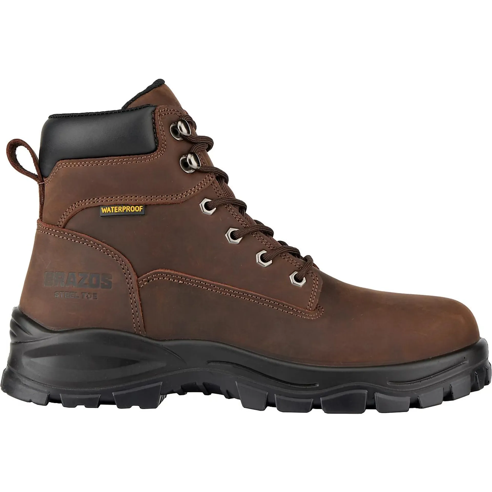 Brazos Men's Glazier Steel Toe Work Boots