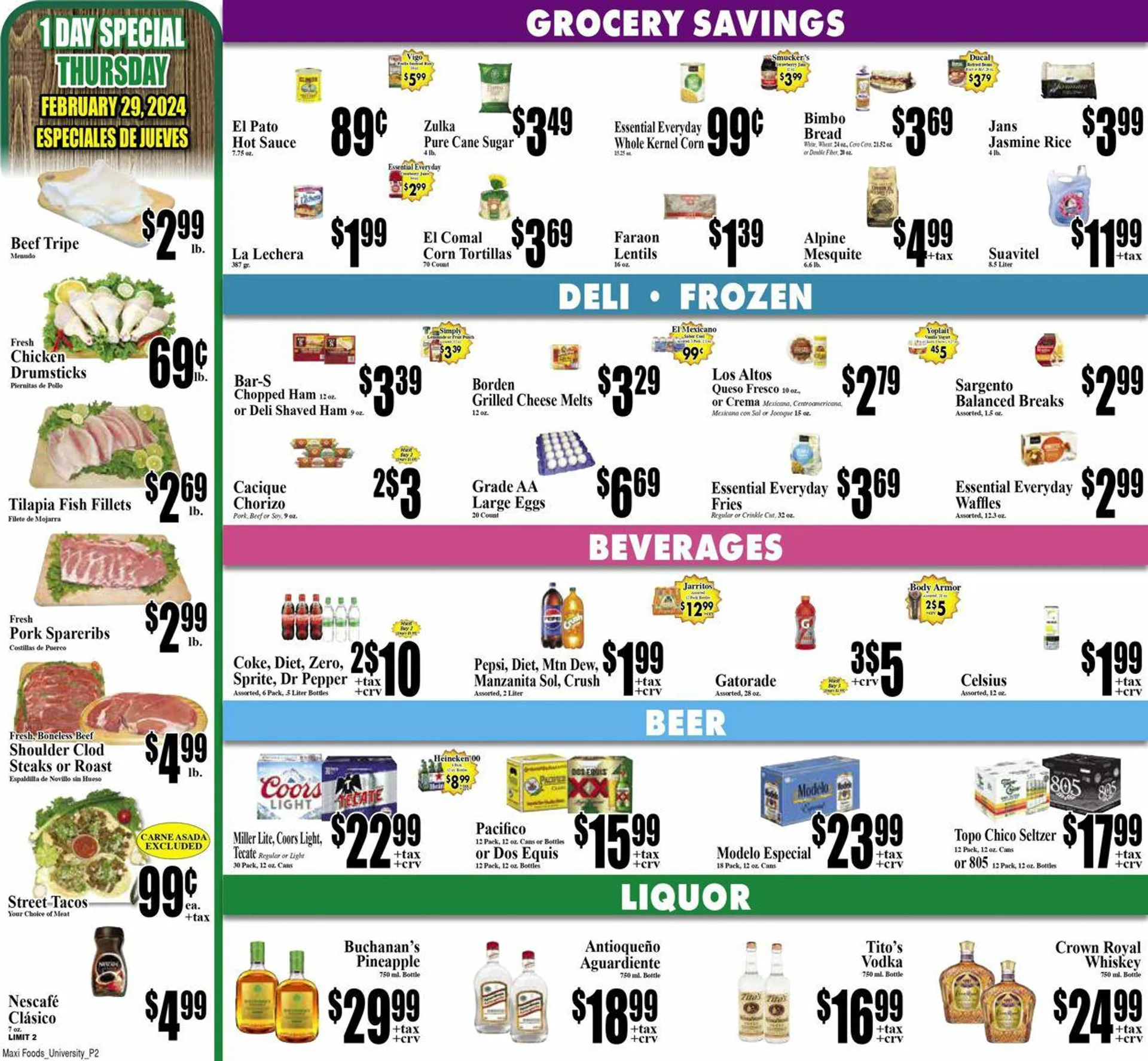 Weekly ad Maxi Foods Current weekly ad from February 28 to March 5 2024 - Page 2