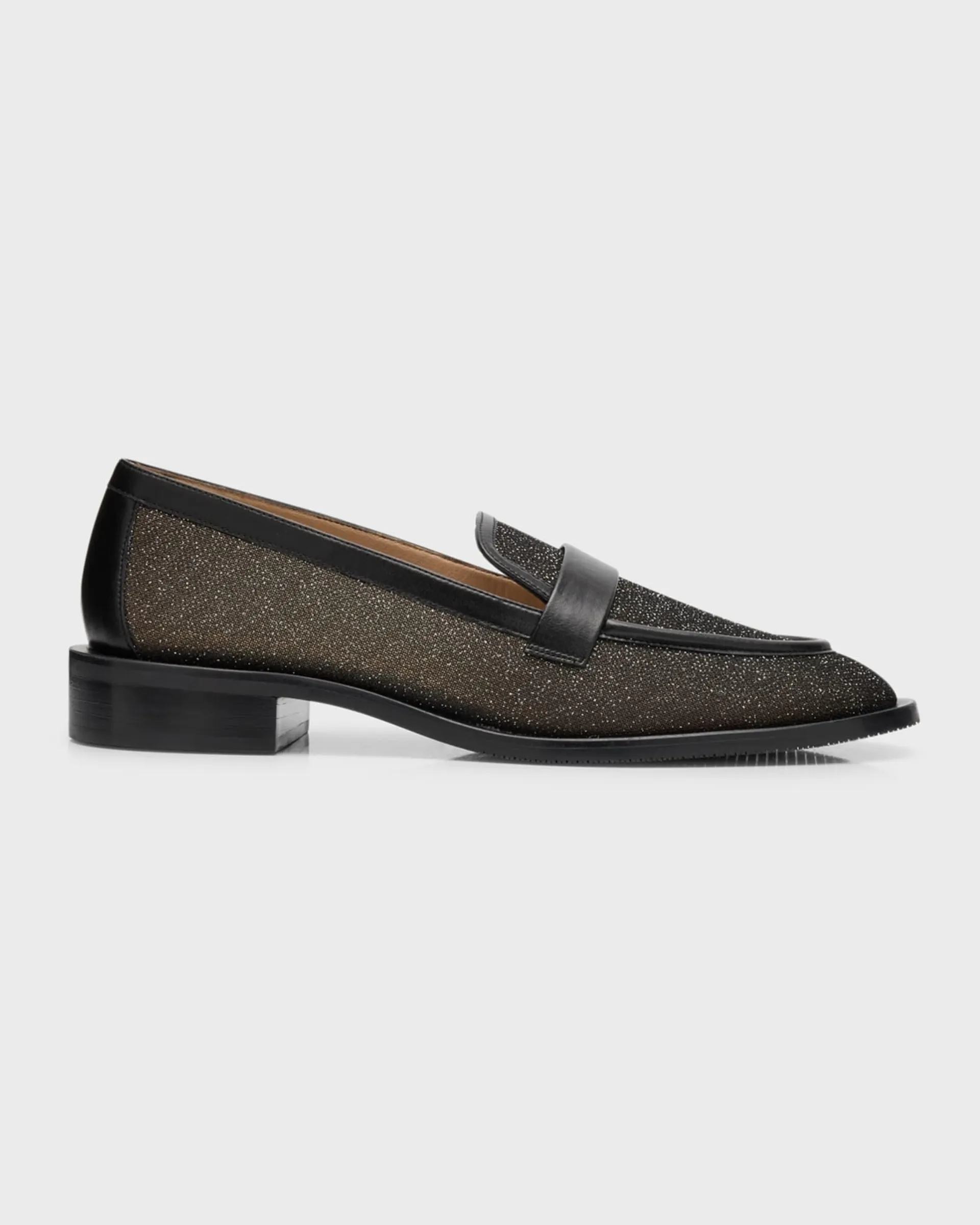 Palmer Shimmer Mesh Slip-On Loafers