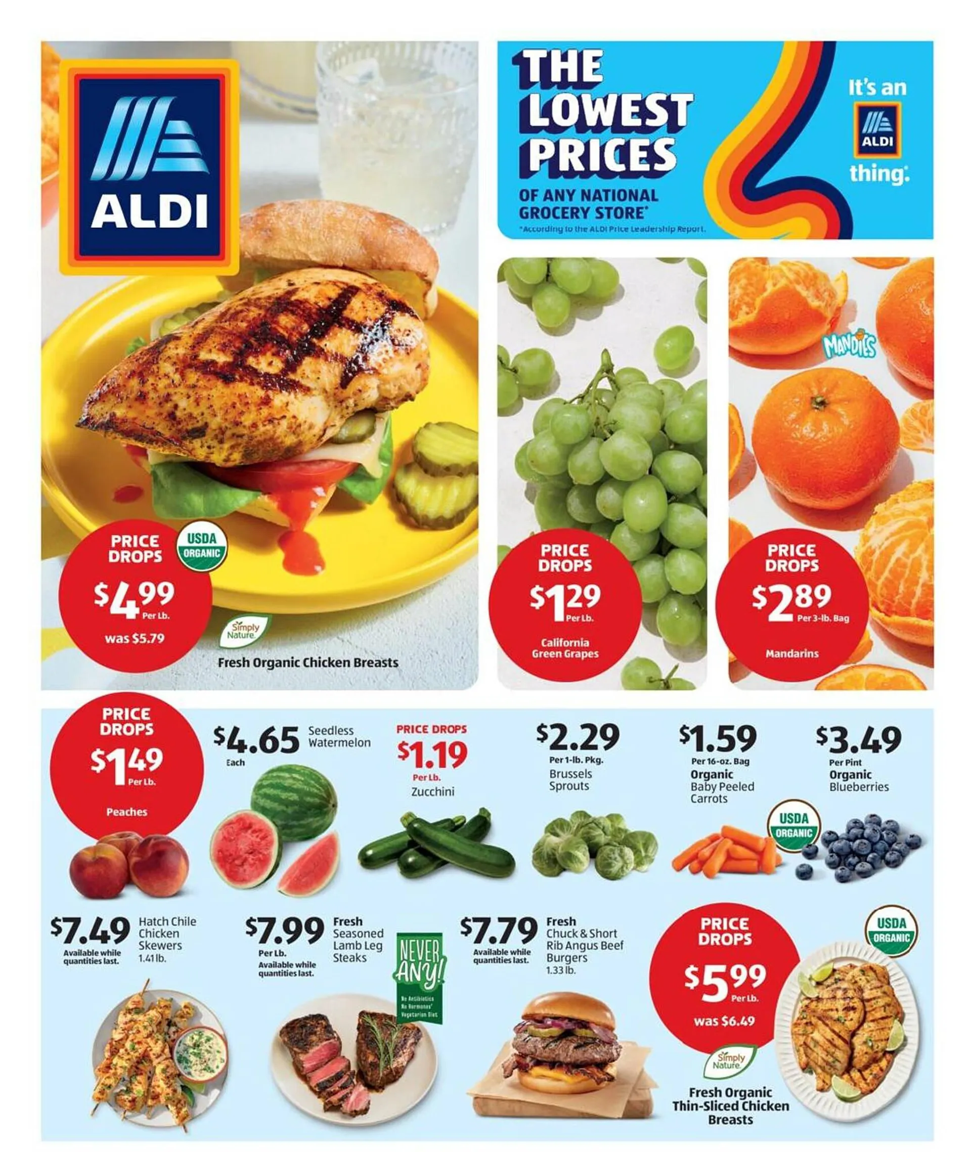 Weekly ad Aldi Weekly Ad from August 13 to August 19 2025 - Page 1