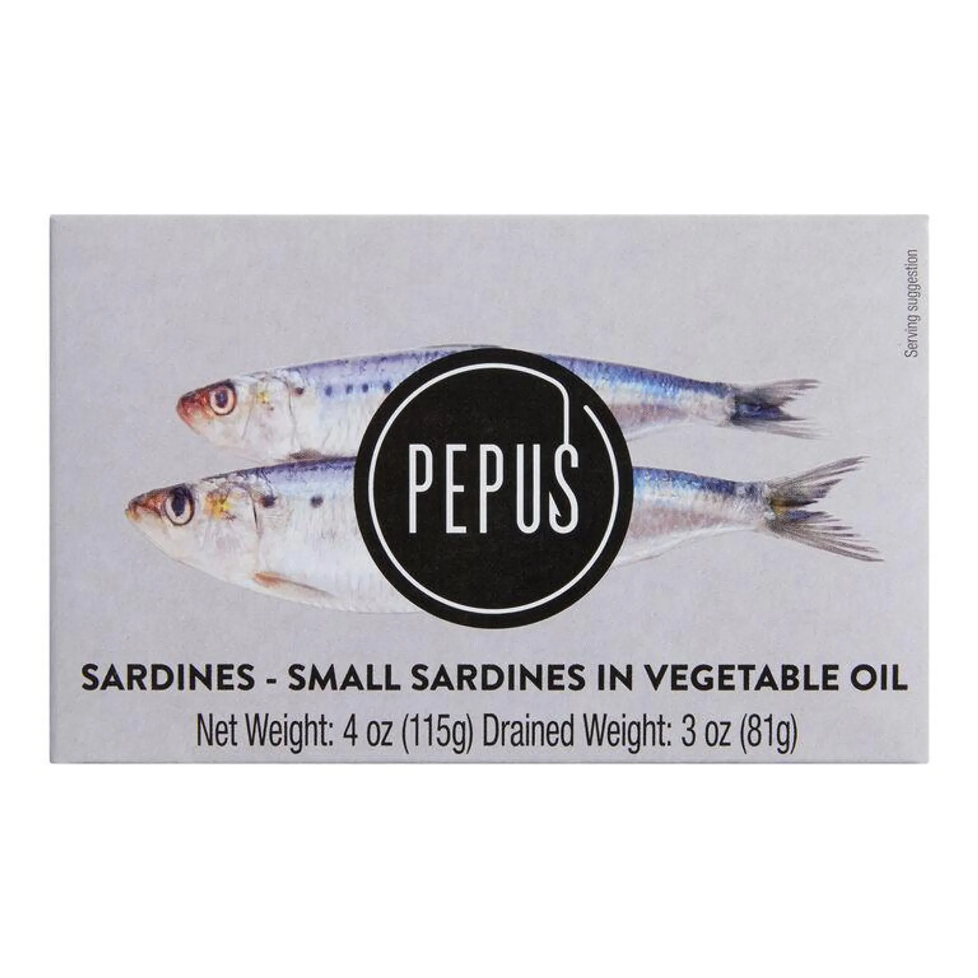 Espinaler Pepus Baby Sardines in Vegetable Oil