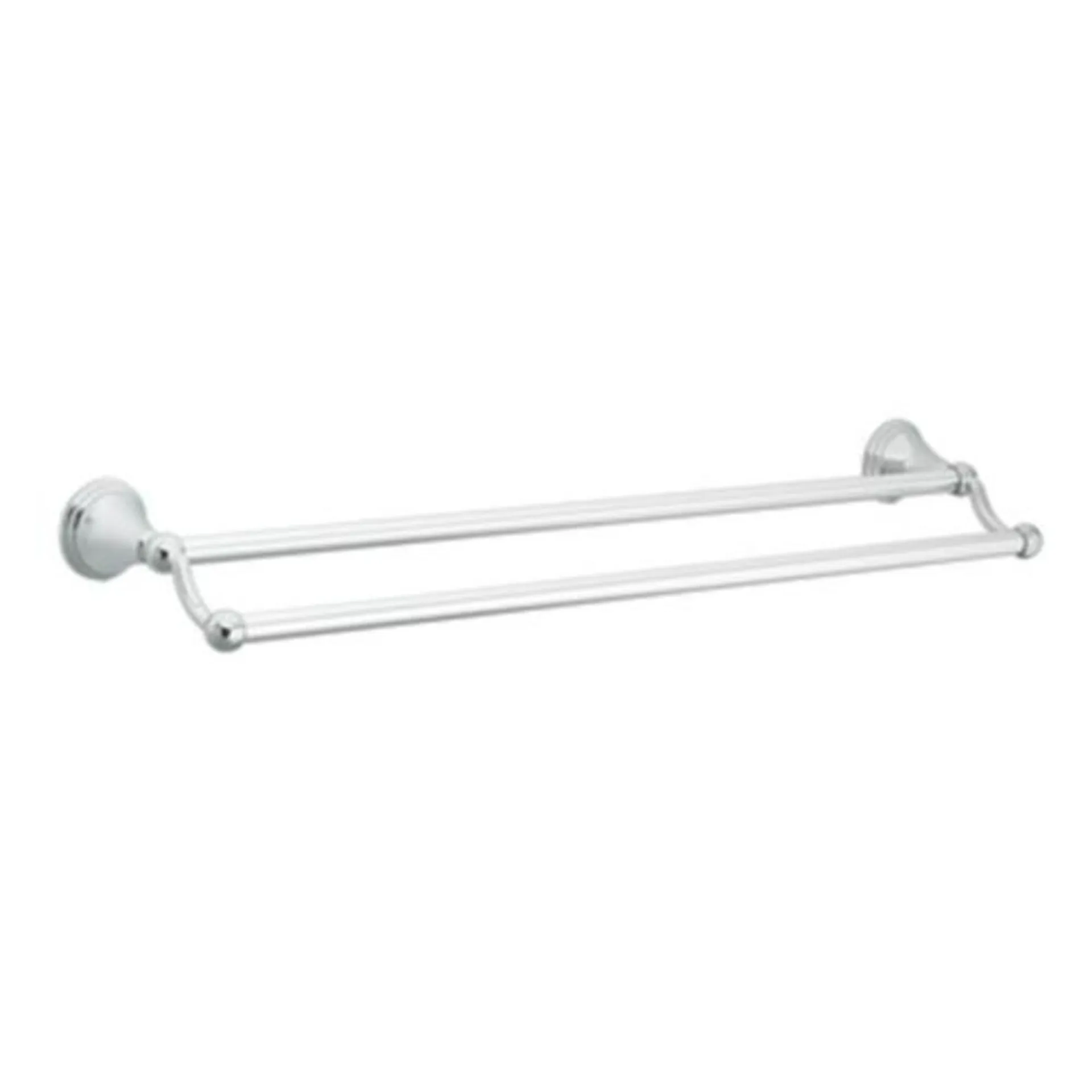 Moen® Preston 24" Chrome Double Towel Bar