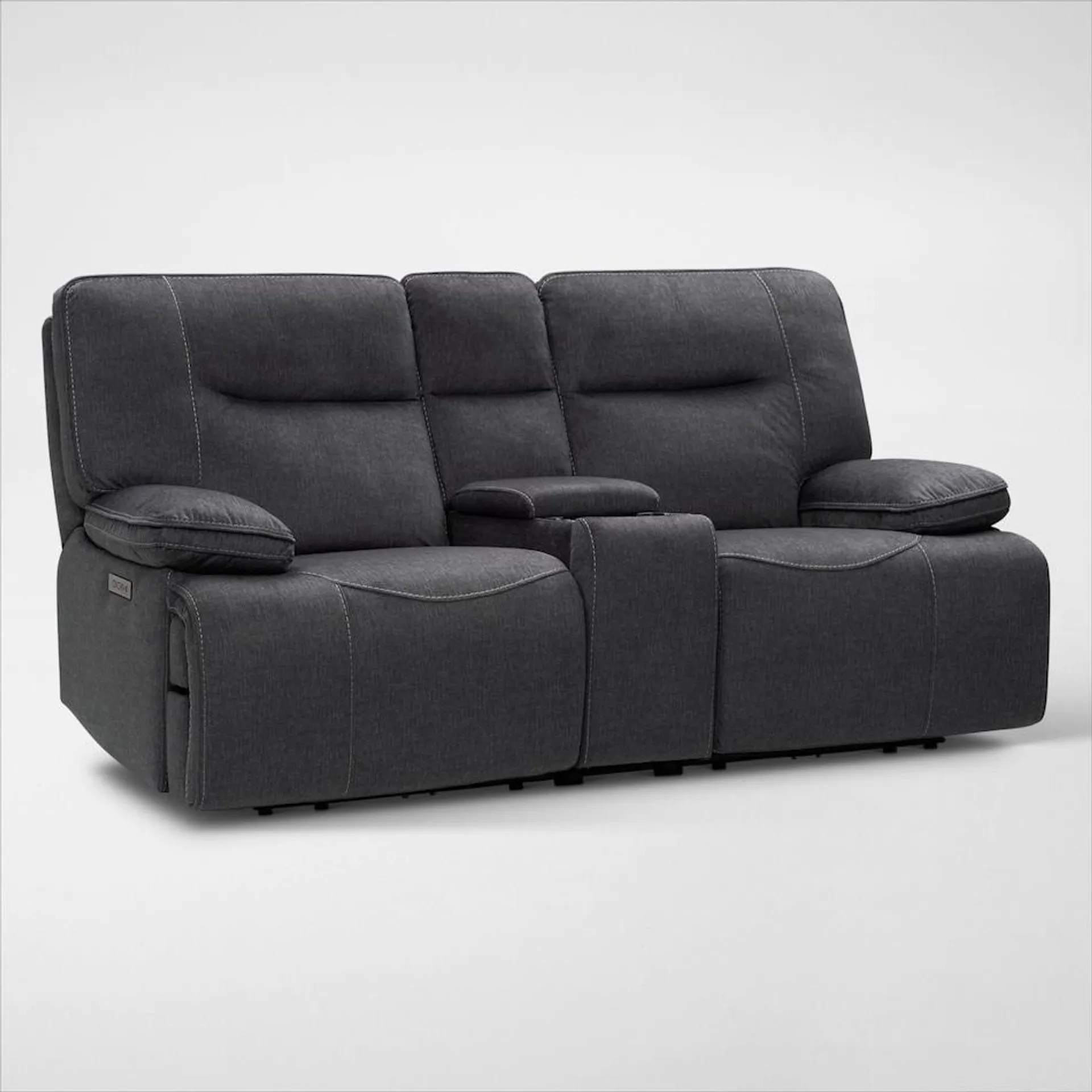 Warner Dual-Power Reclining Loveseat