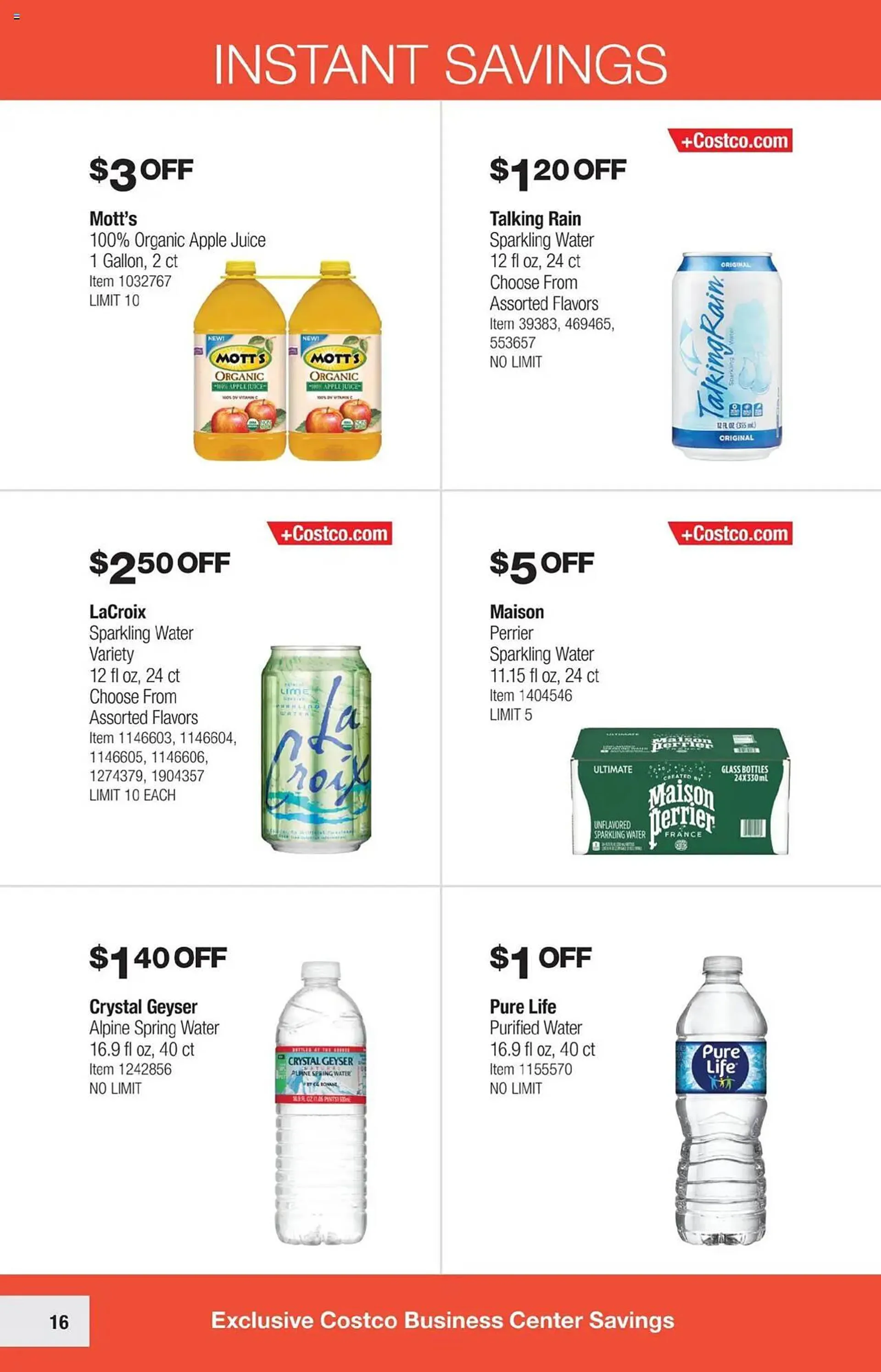 Weekly ad Costco Weekly Ad from May 14 to June 8 2025 - Page 16