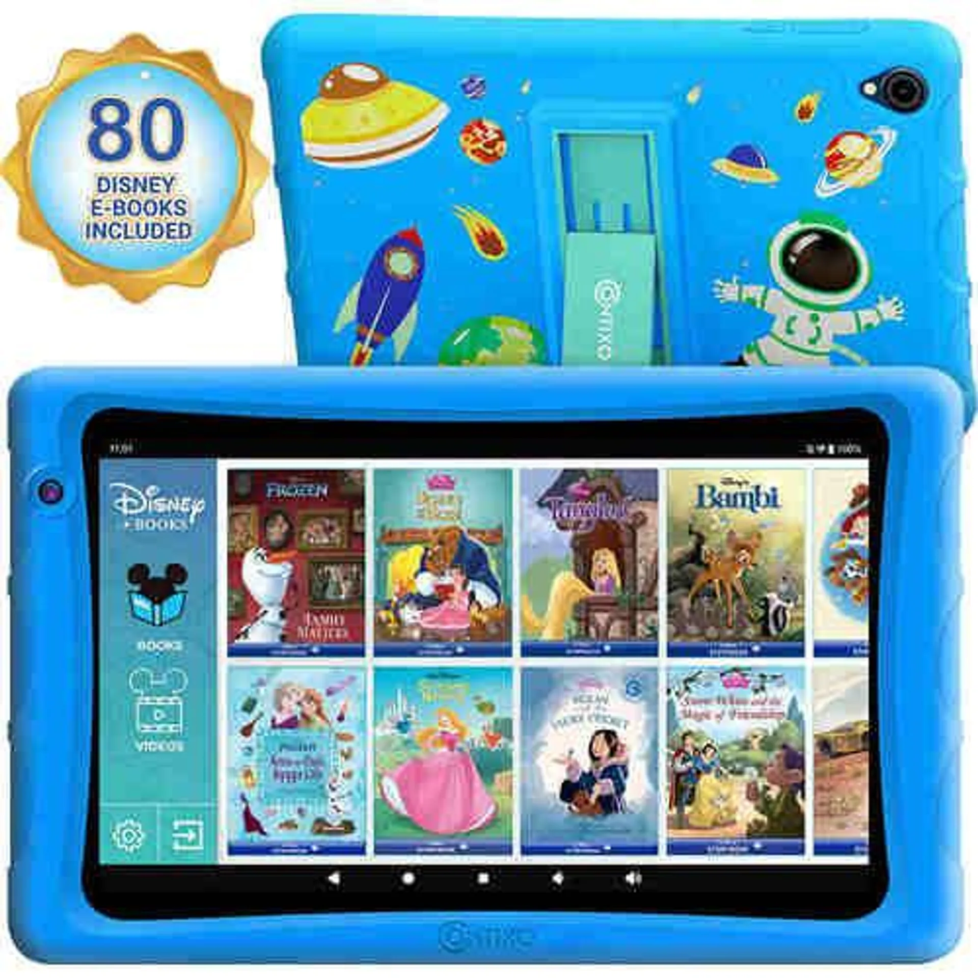 8'' Kids 64GB HD Tablet - Blue