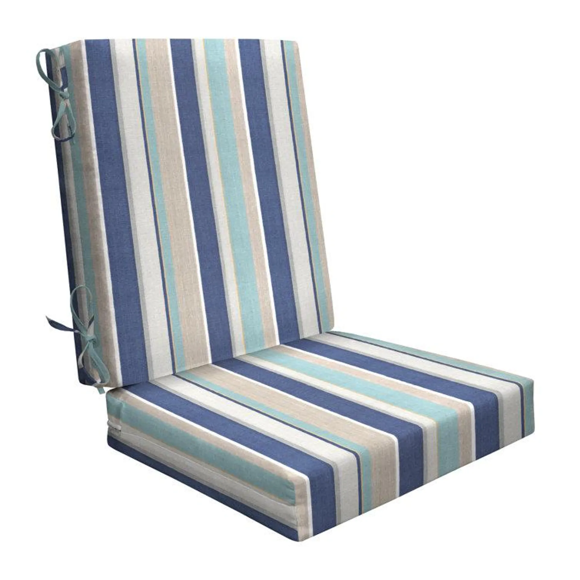 Cesur Outdoor High Back Dining Chair Cushion