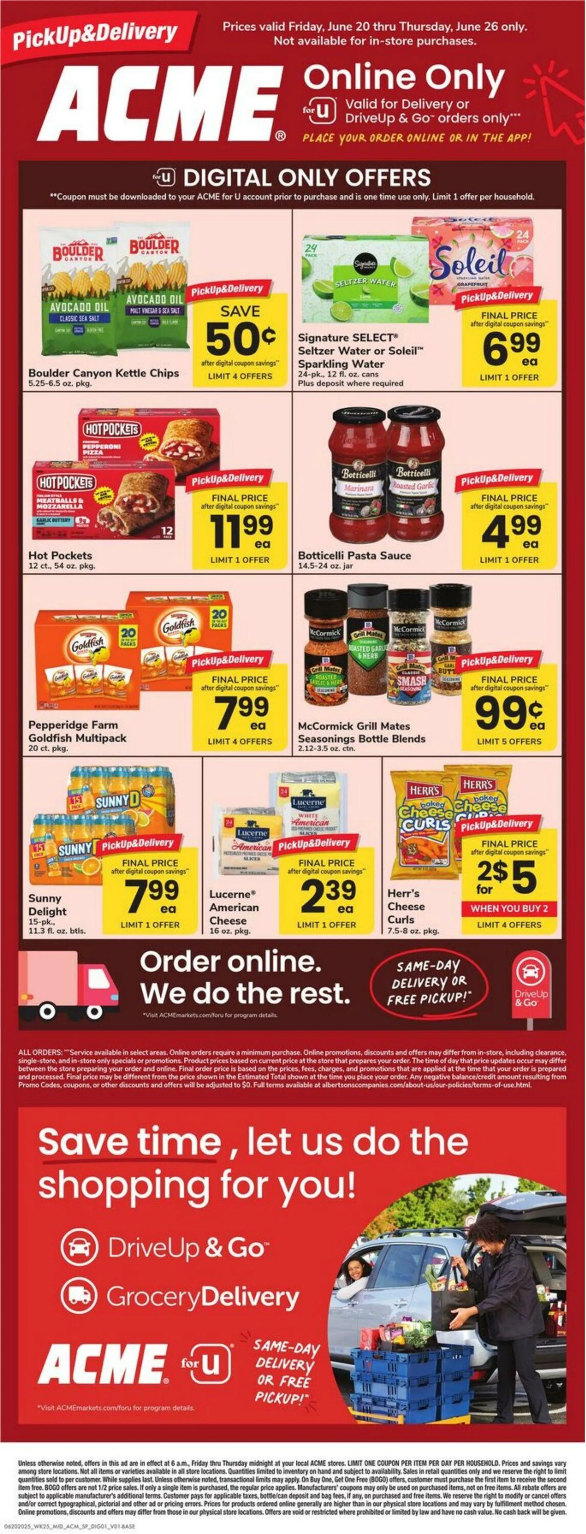 Weekly ad Acme Current weekly ad from June 20 to June 26 2025 - Page 1