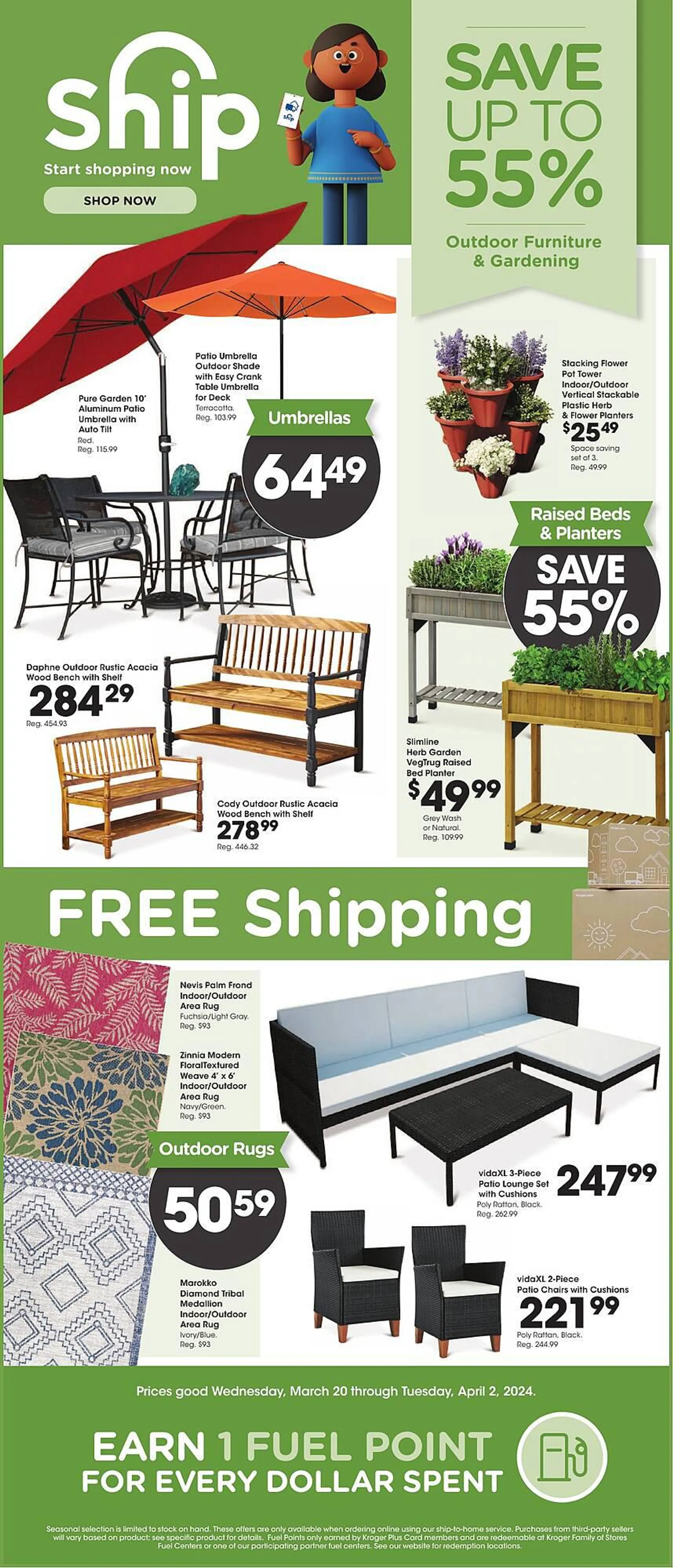 Weekly ad Gerbes ad from March 20 to April 2 2024 - Page 1