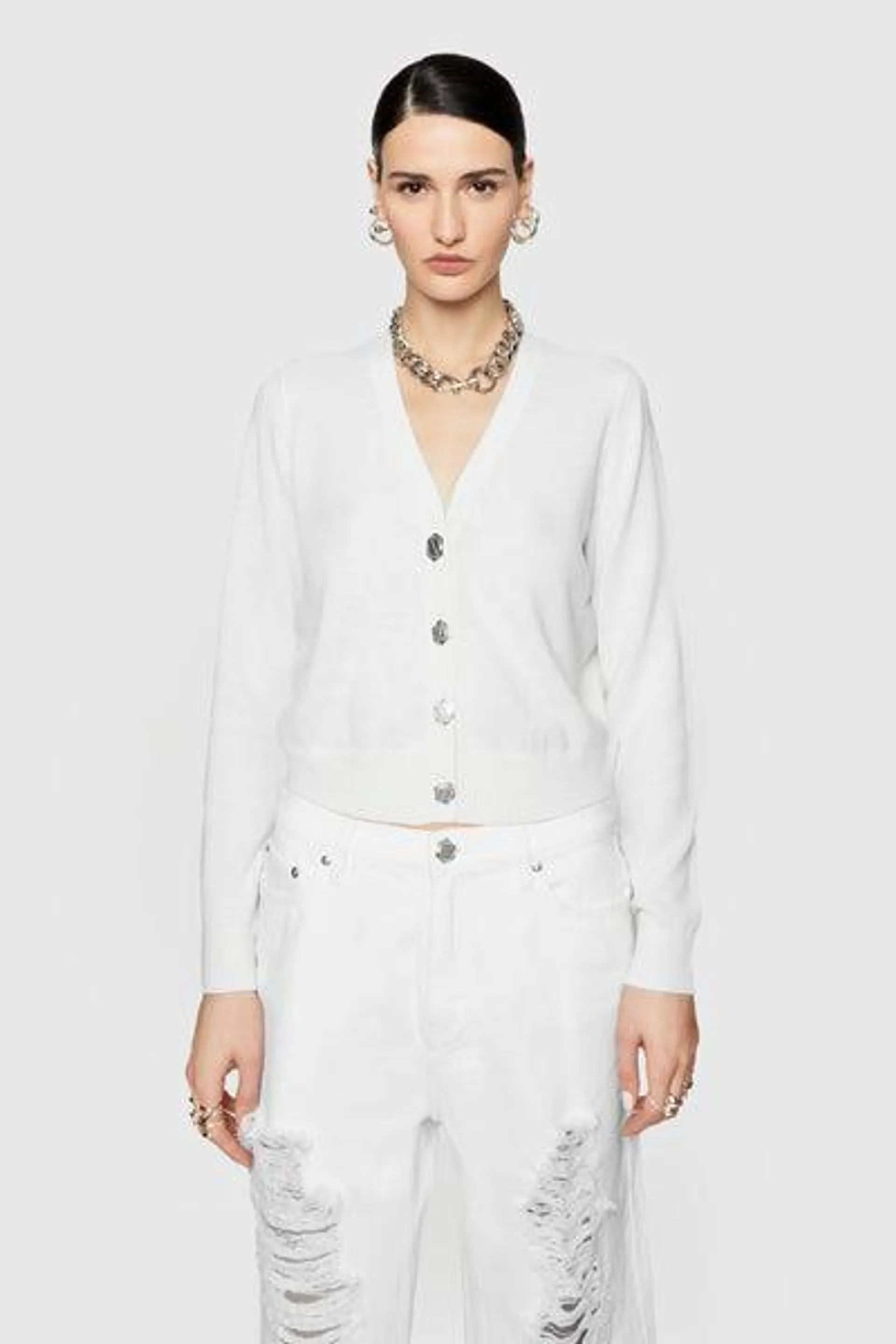 Paige Cropped Cardigan