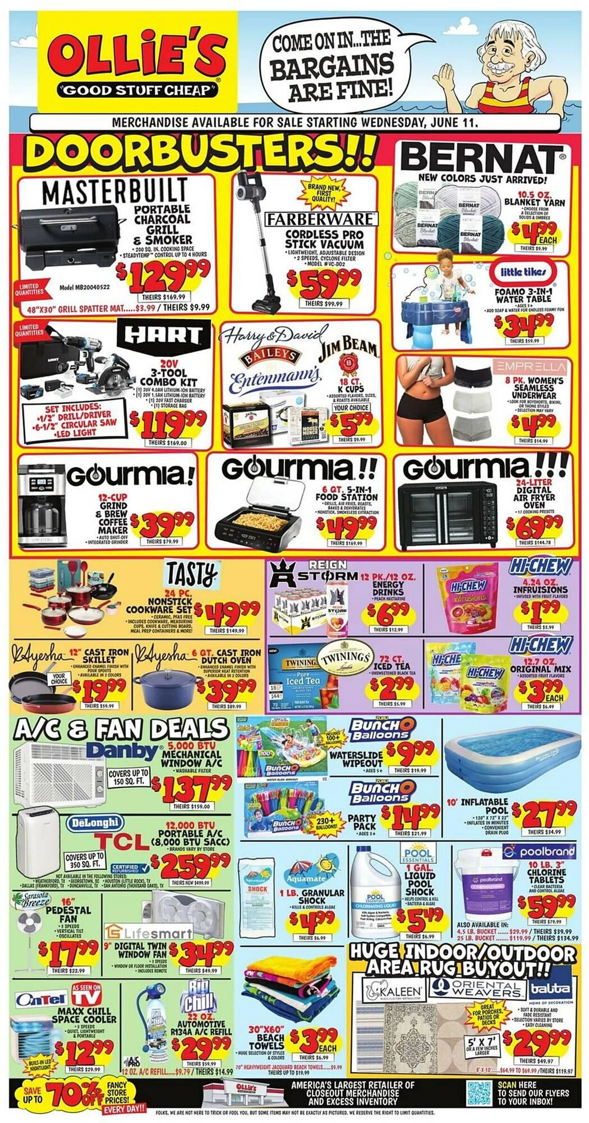 Weekly ad Ollie's Weekly Ad from June 11 to June 18 2025 - Page 1