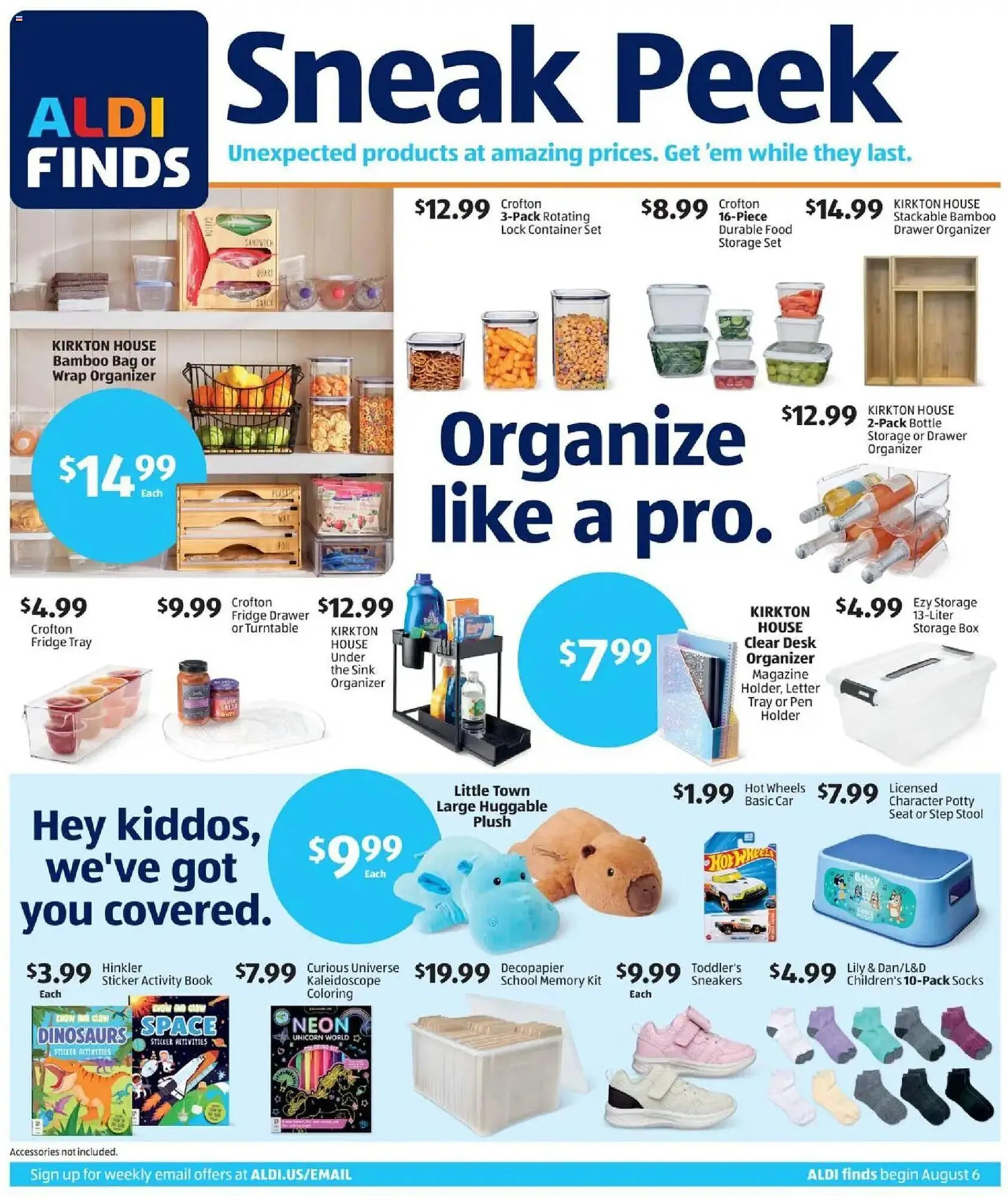 Weekly ad Aldi Weekly Ad from August 6 to August 12 2025 - Page 1