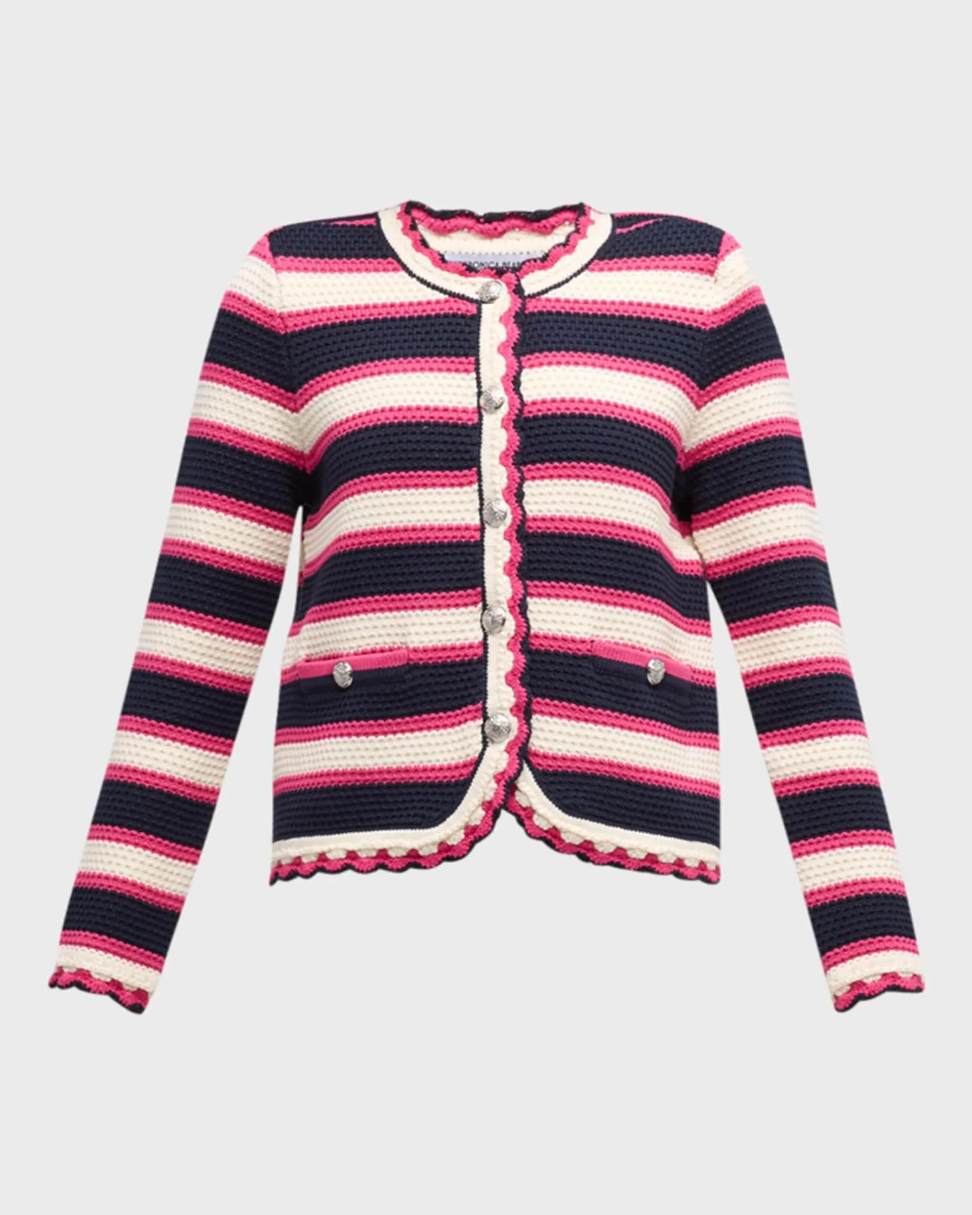 Sabelle Striped Knit Jacket