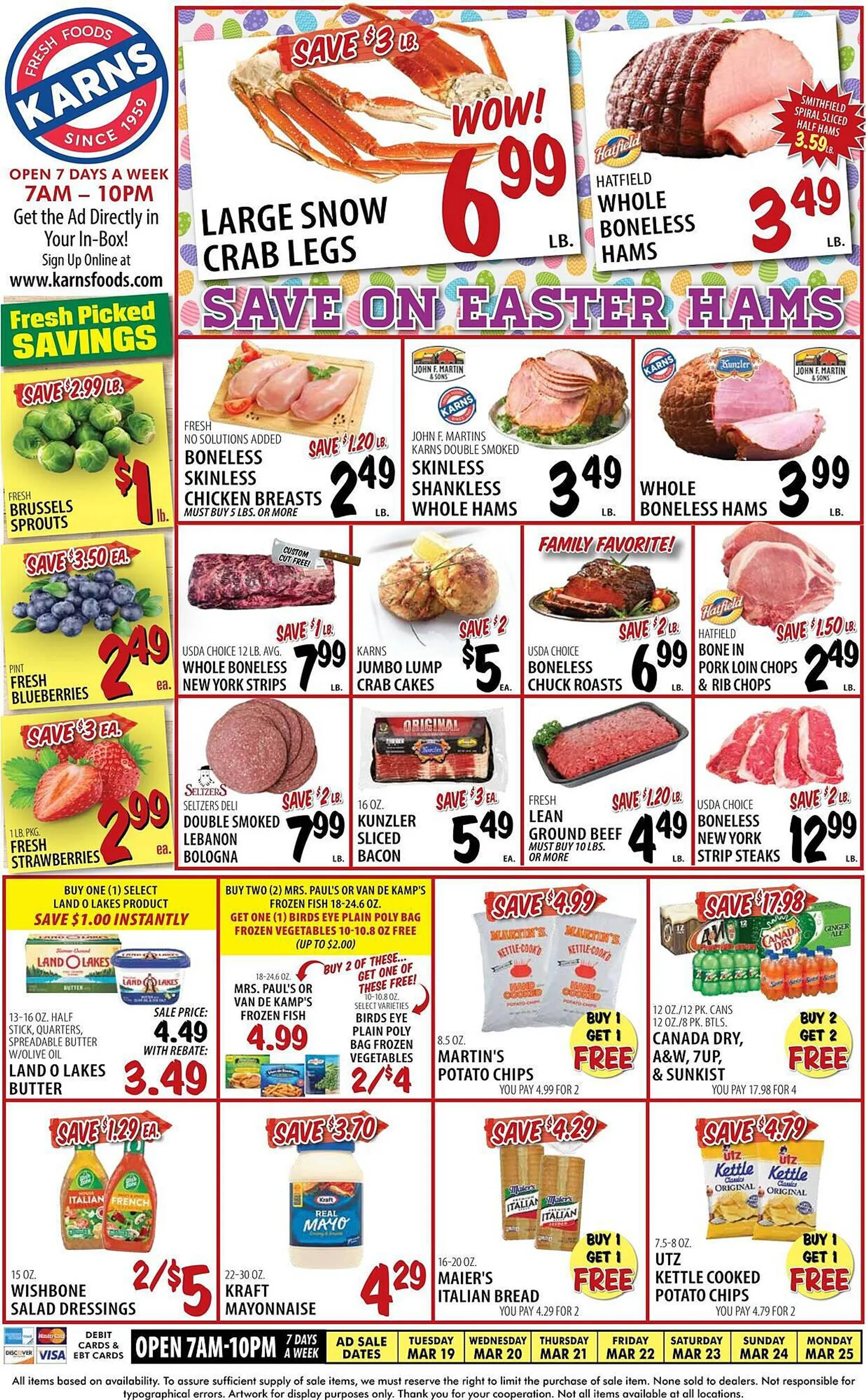 Weekly ad Karns Weekly Ad from March 19 to April 15 2024 - Page 