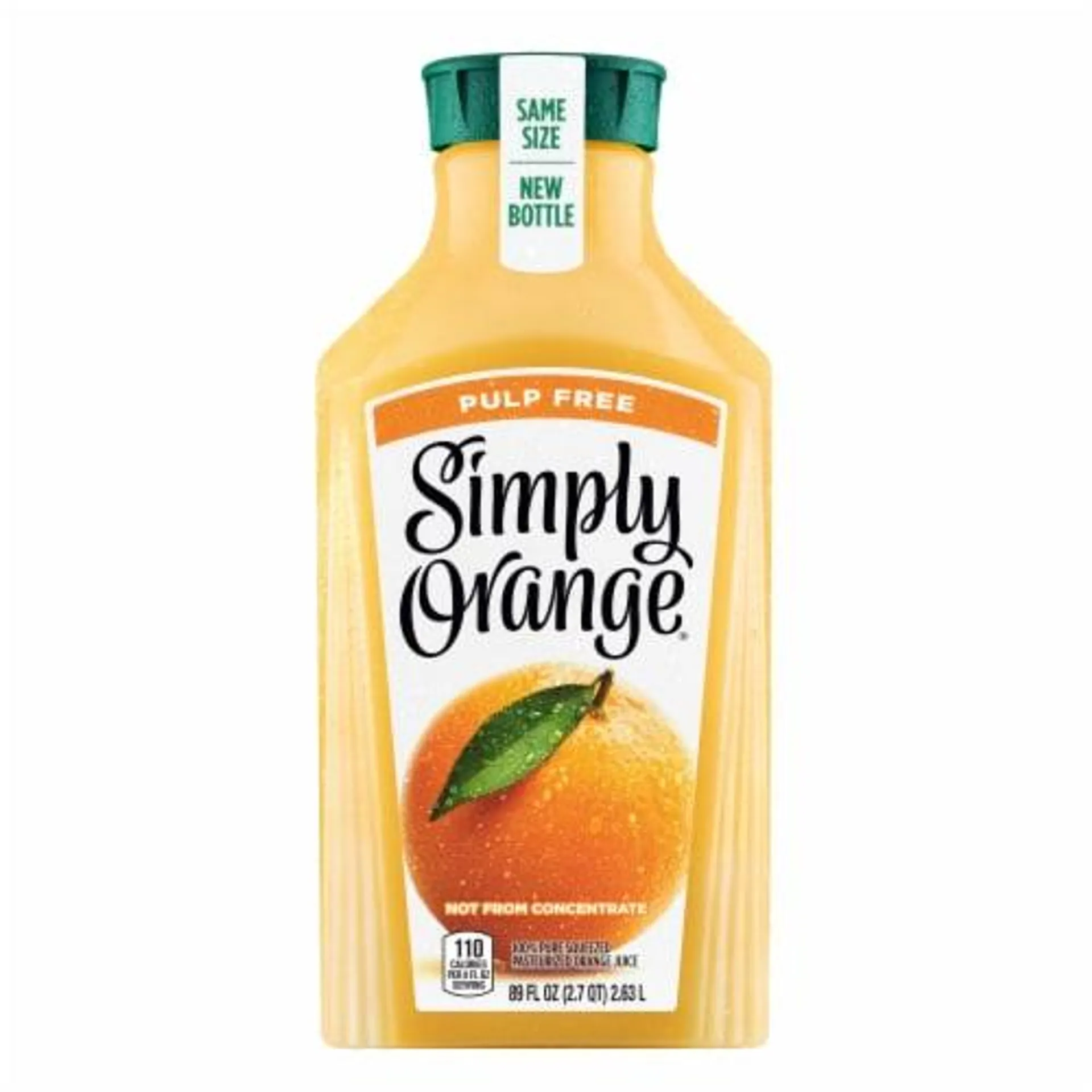 Simply Orange® Pulp Free Juice Bottle