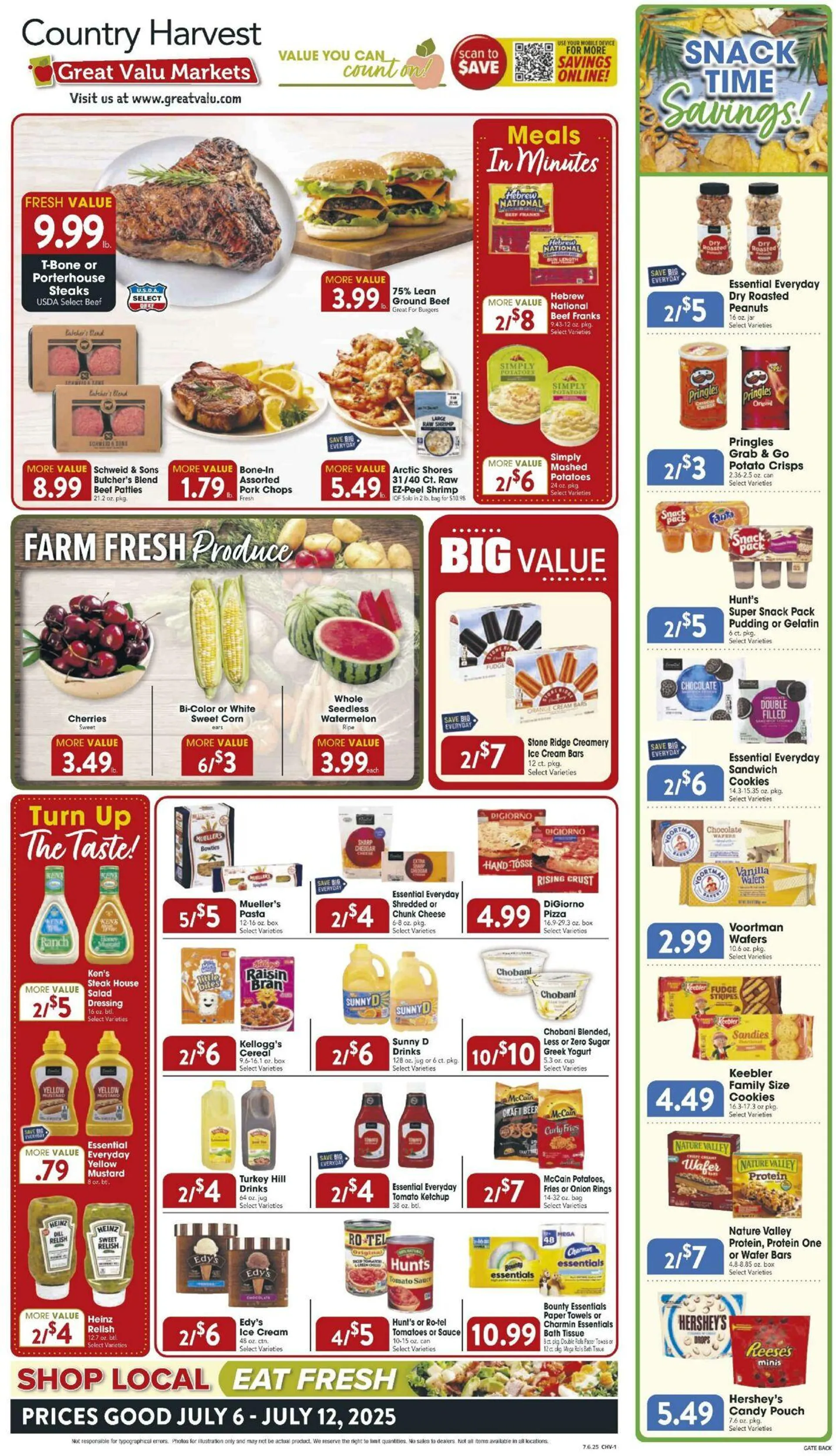 Weekly ad Farm Fresh from July 6 to July 12 2025 - Page 1