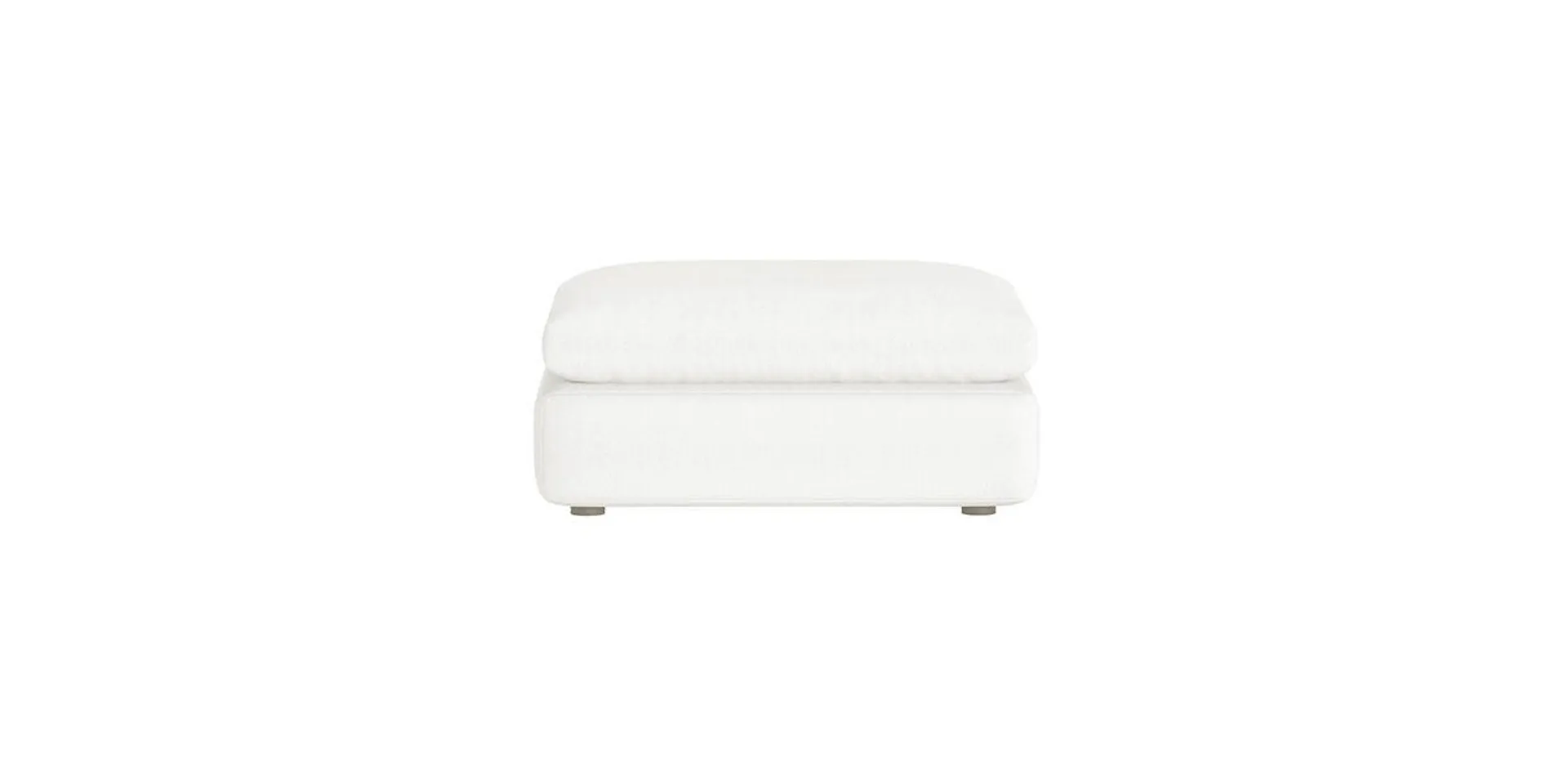 Bloom Ottoman White