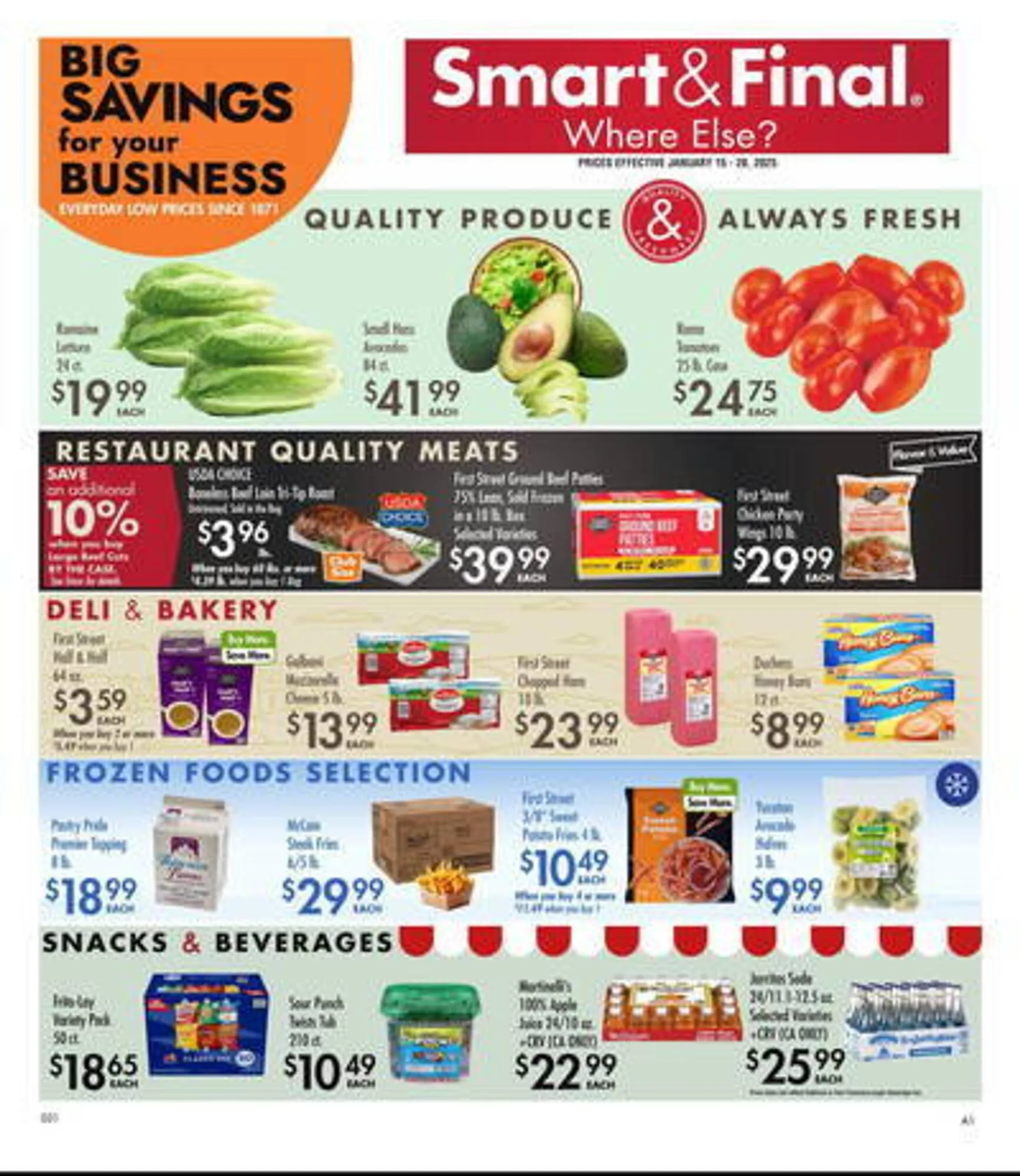 Smart & Final Weekly Ad - 1