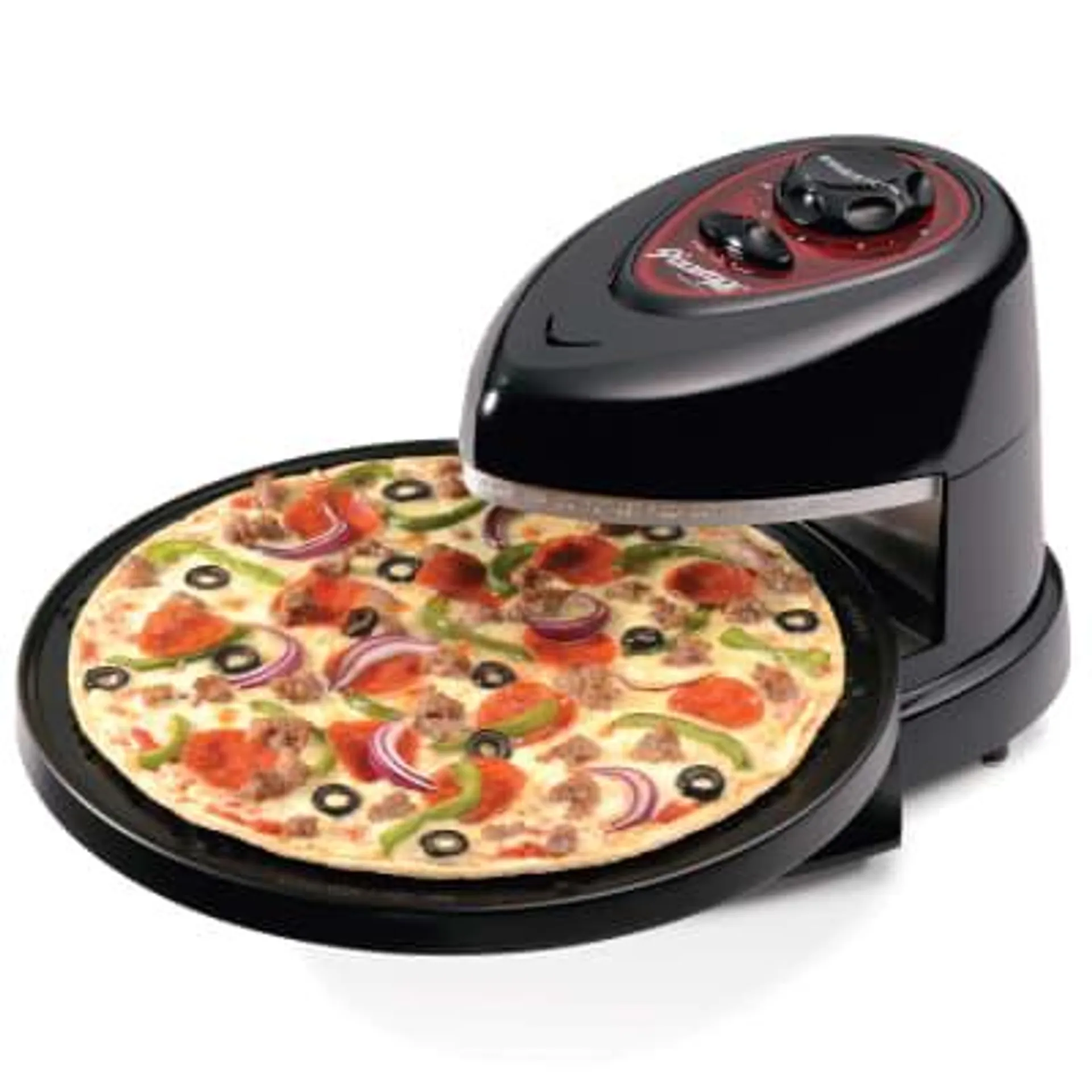 Presto Pizzazz Plus Black Rotating Pizza Oven