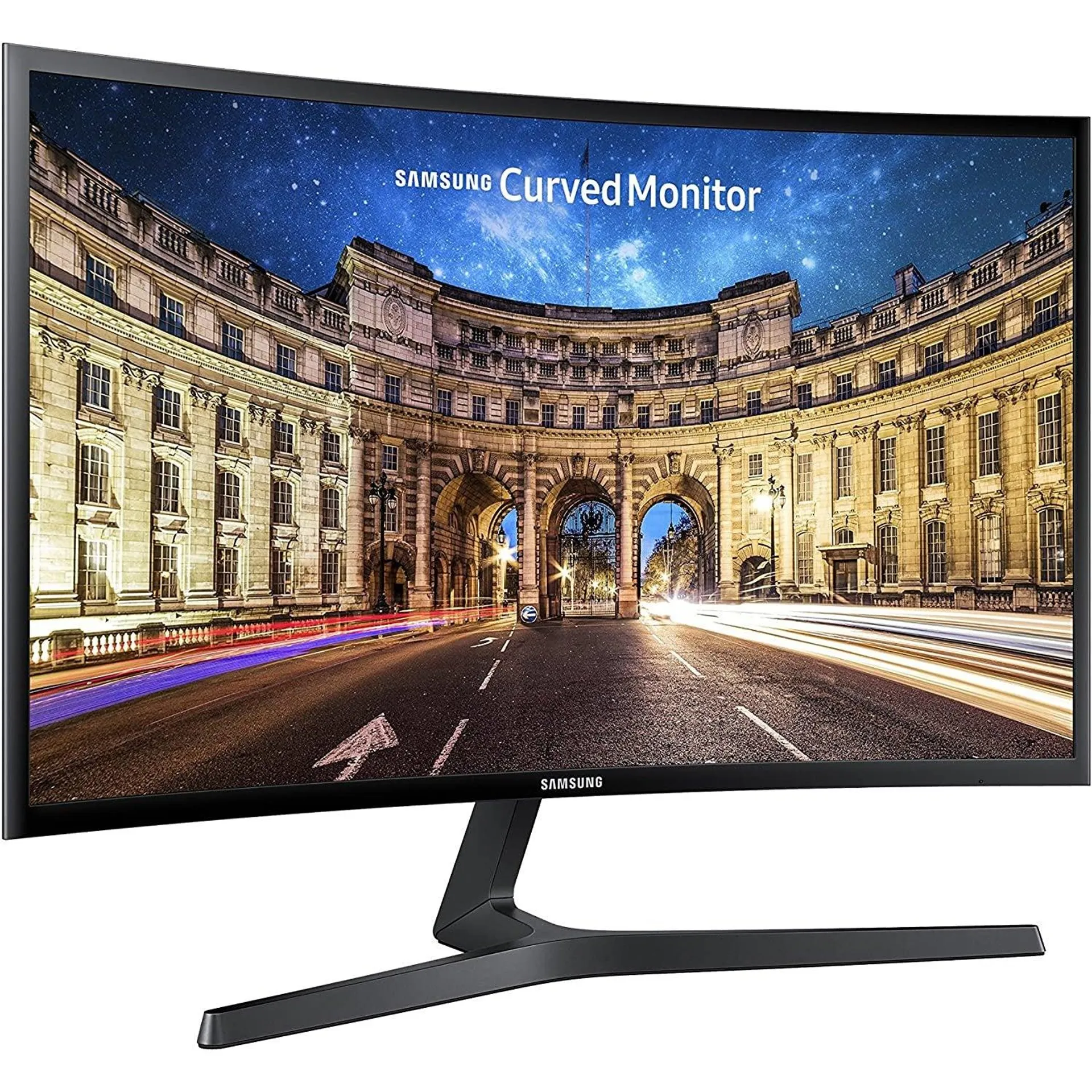 Samsung 27" CF39 FHD 1080p Curved Computer Monitor with AMD FreeSync (LC27F398FWNXZA)