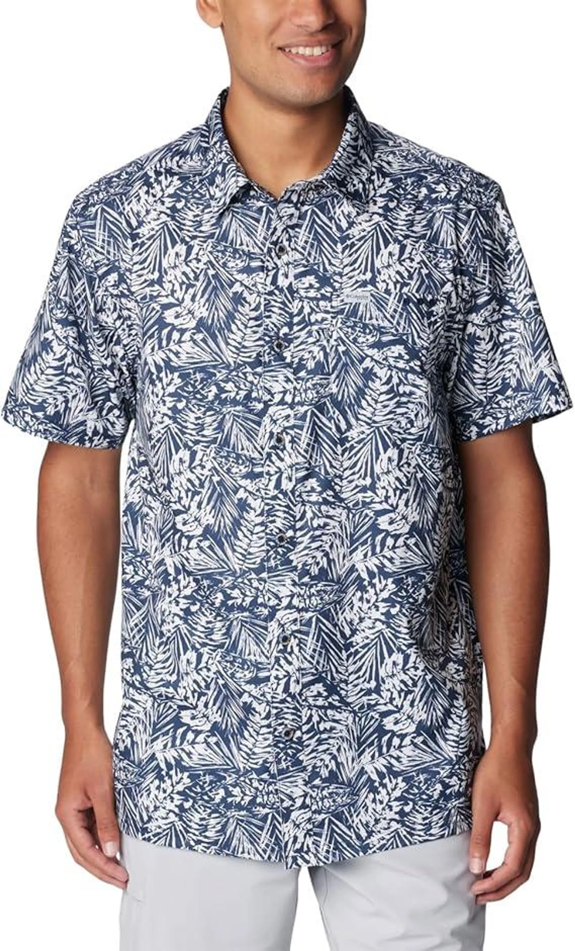 Columbia Men’s Super Slack Tide Camp Shirt Short Sleeve