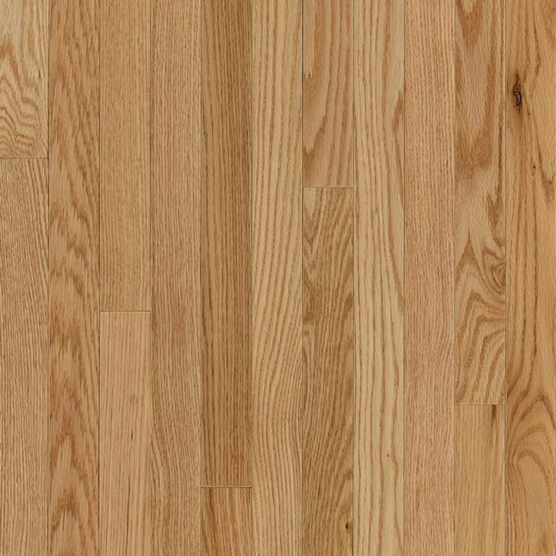 Bruce America's Best Choice Natural Red Oak 2-1/4-in W x 3/4-in T Varying Length Smooth/Traditional Solid Hardwood Flooring (20-sq ft / Carton)