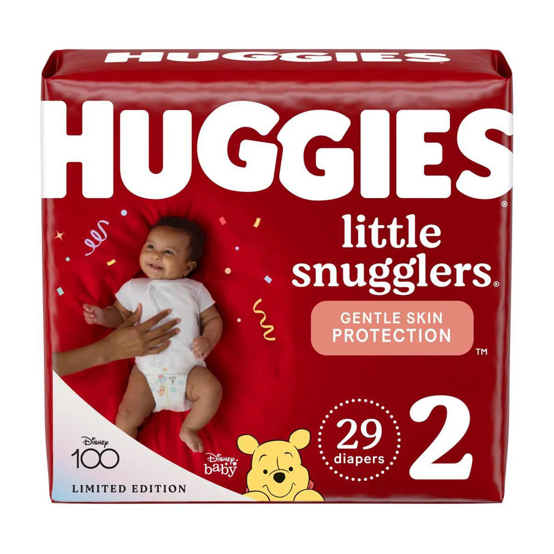 Huggies Little Snugglers Baby Diapers - 2, 29 Ct