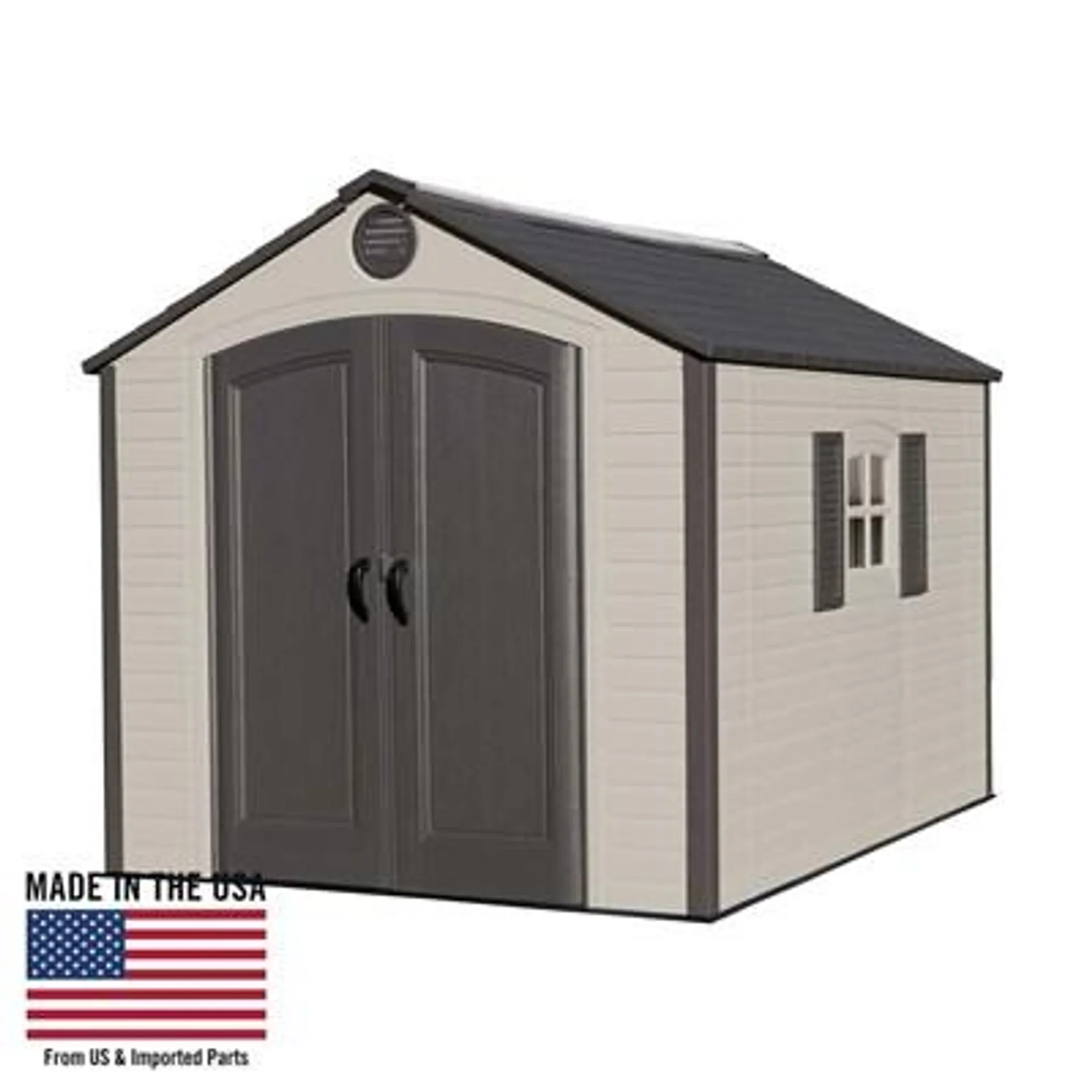 Lifetime 8 Ft. x 10 Ft. Outdoor Storage Shed