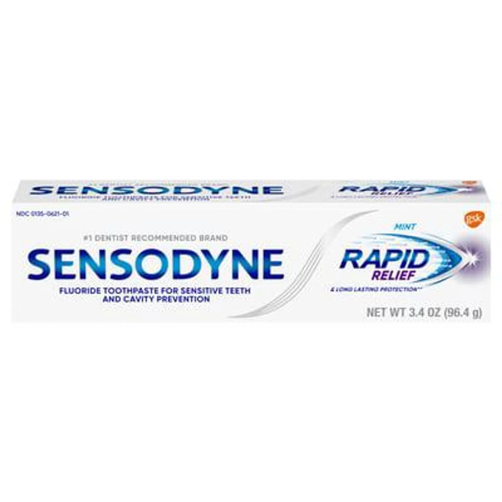 Sensodyne, Toothpaste, Mint, Rapid Relief