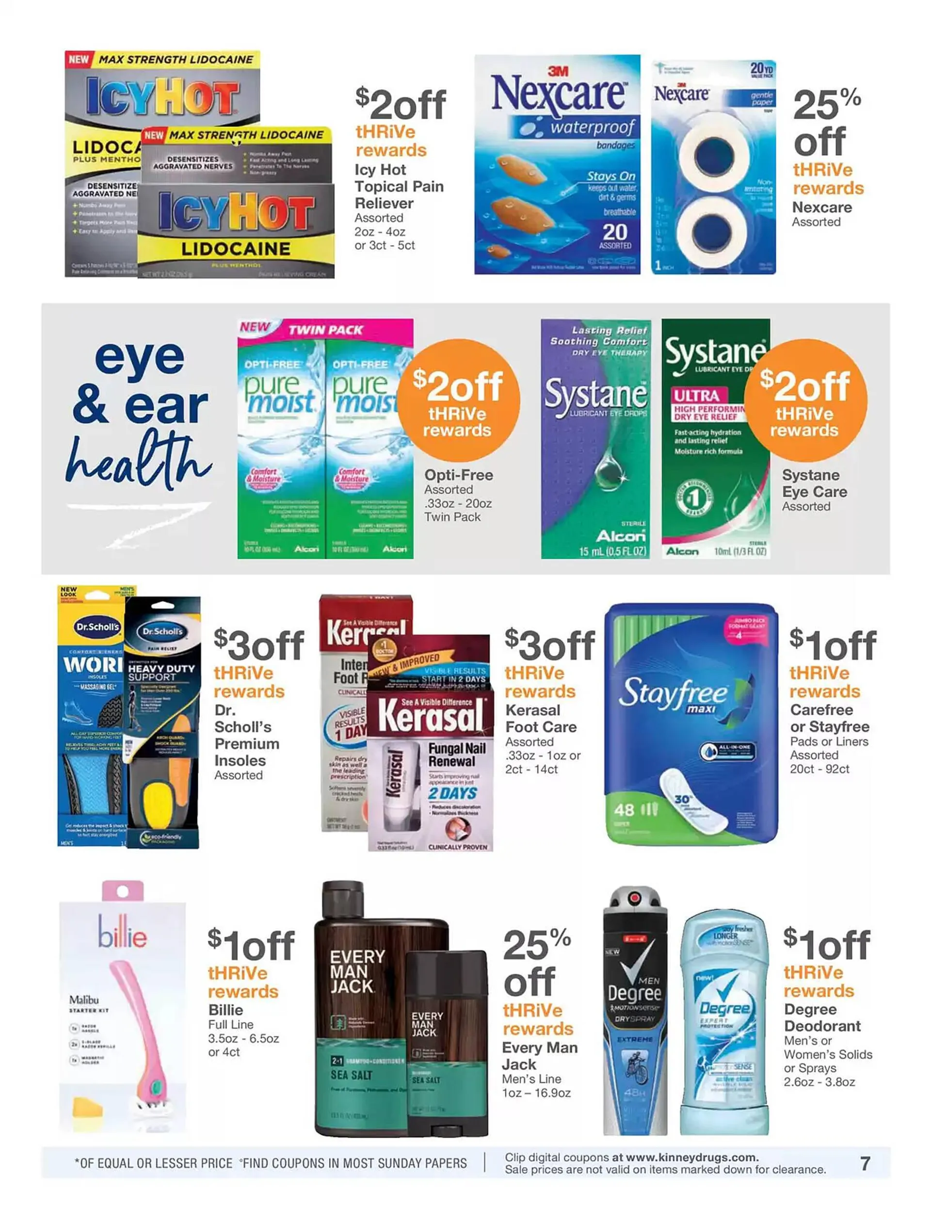 Weekly ad Kinney Drugs Weekly Ad from January 1 to January 31 2025 - Page 7