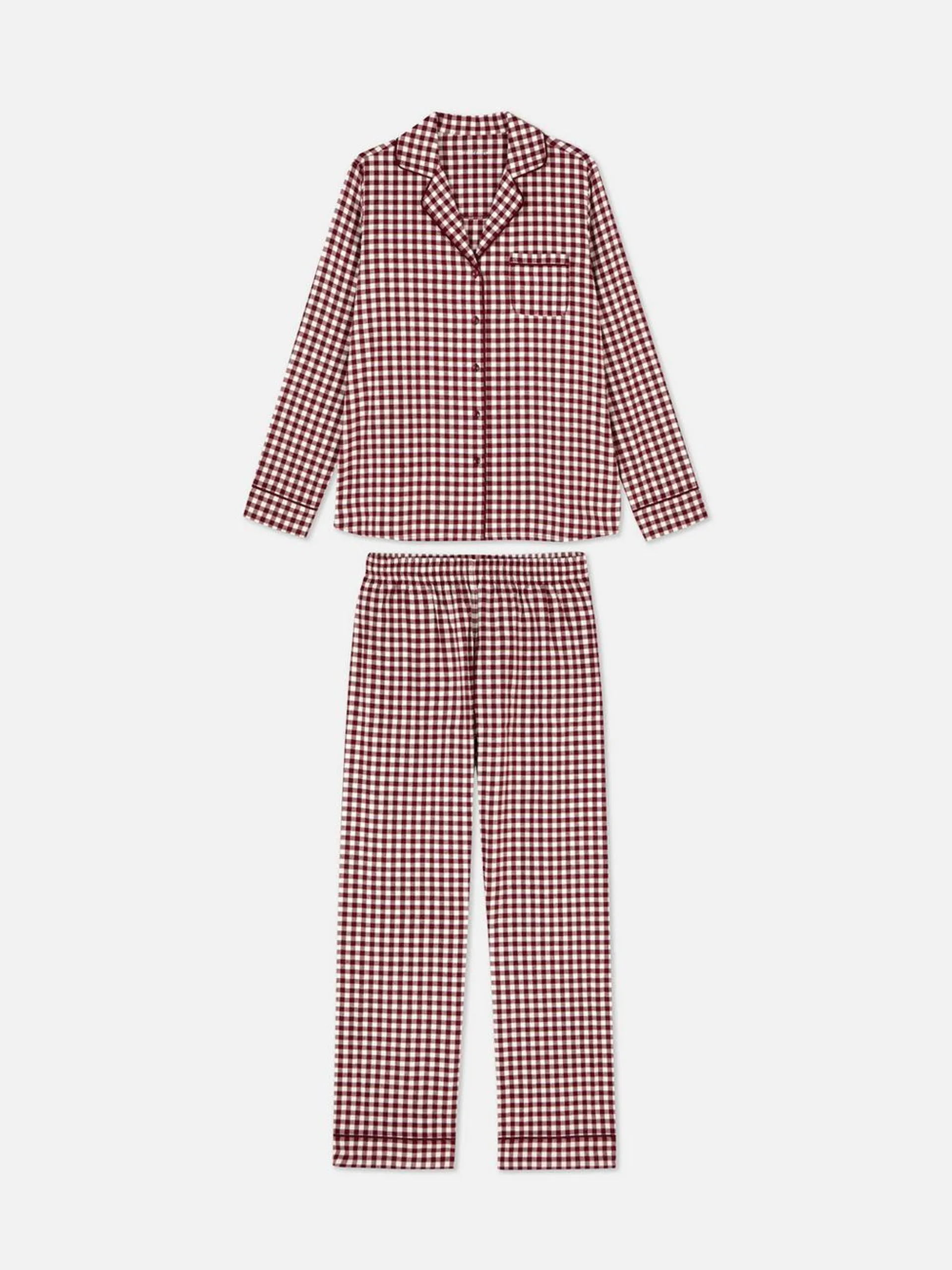 Long Sleeve Flannel Pajamas