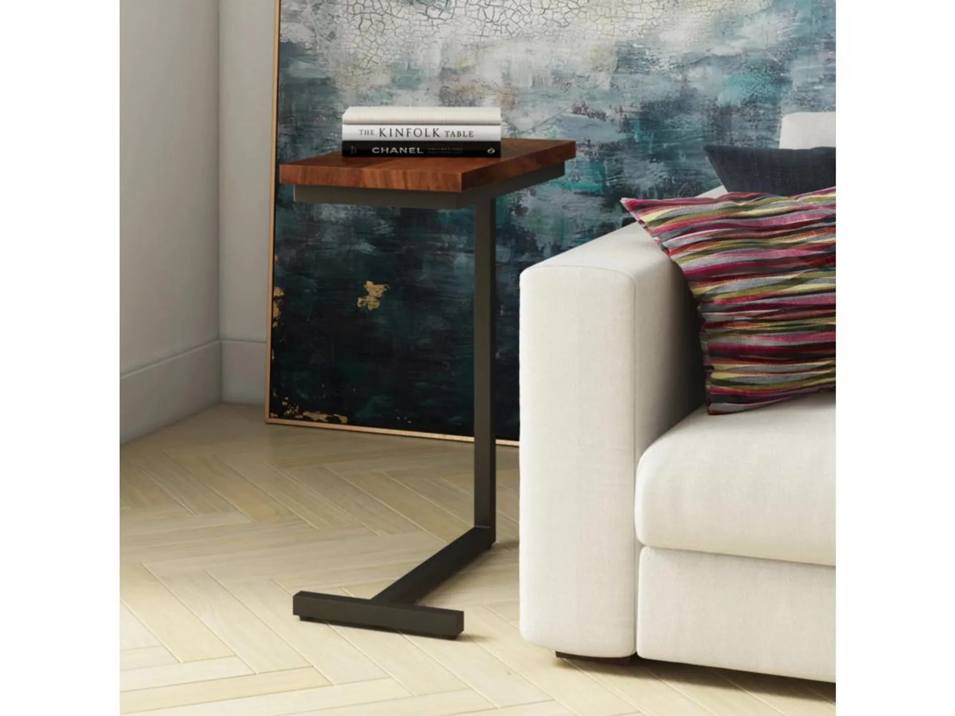 Gowen C-Shaped Side Table