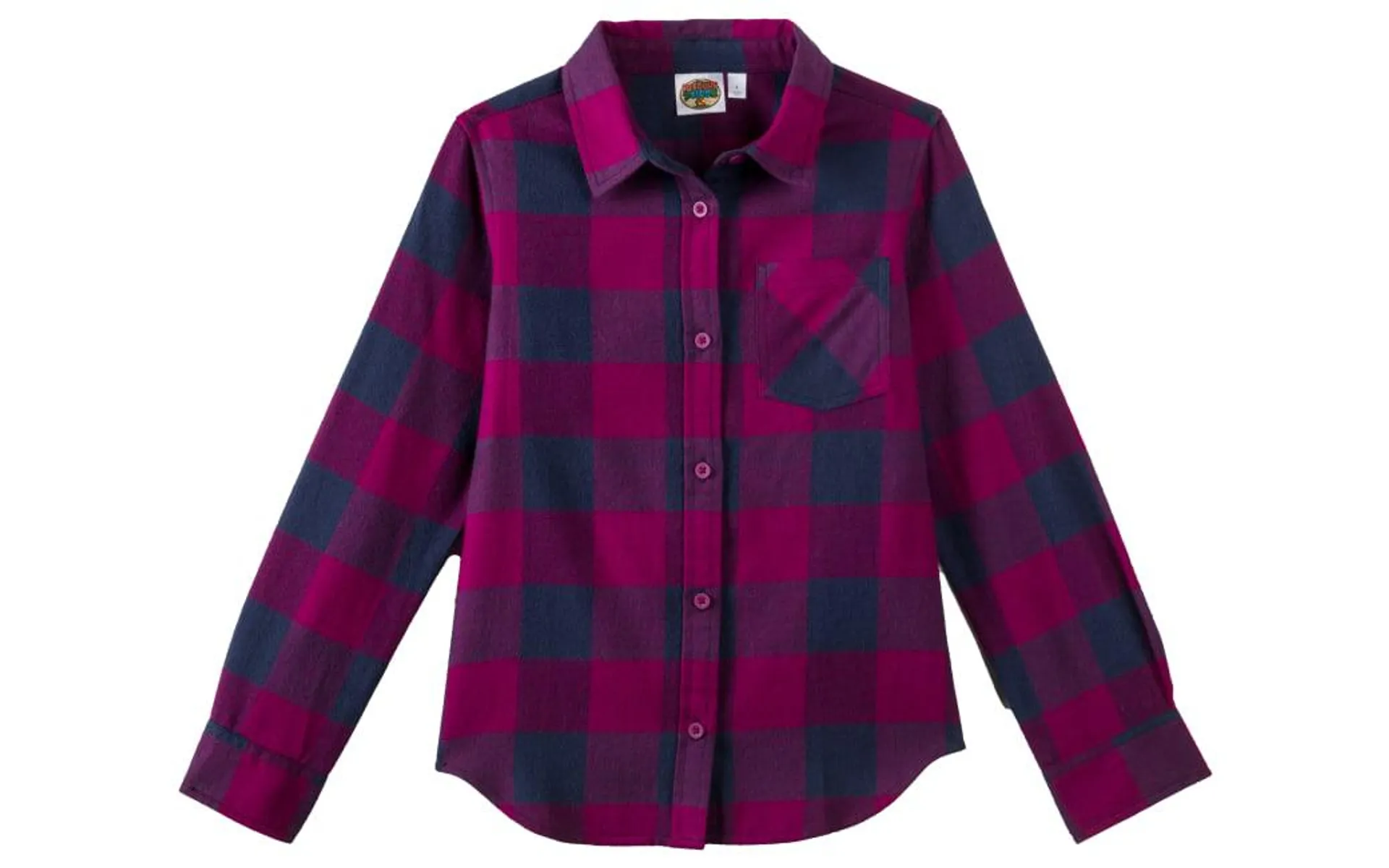 Outdoor Kids Long-Sleeve Button-Down Shirt for Toddlers or Kids