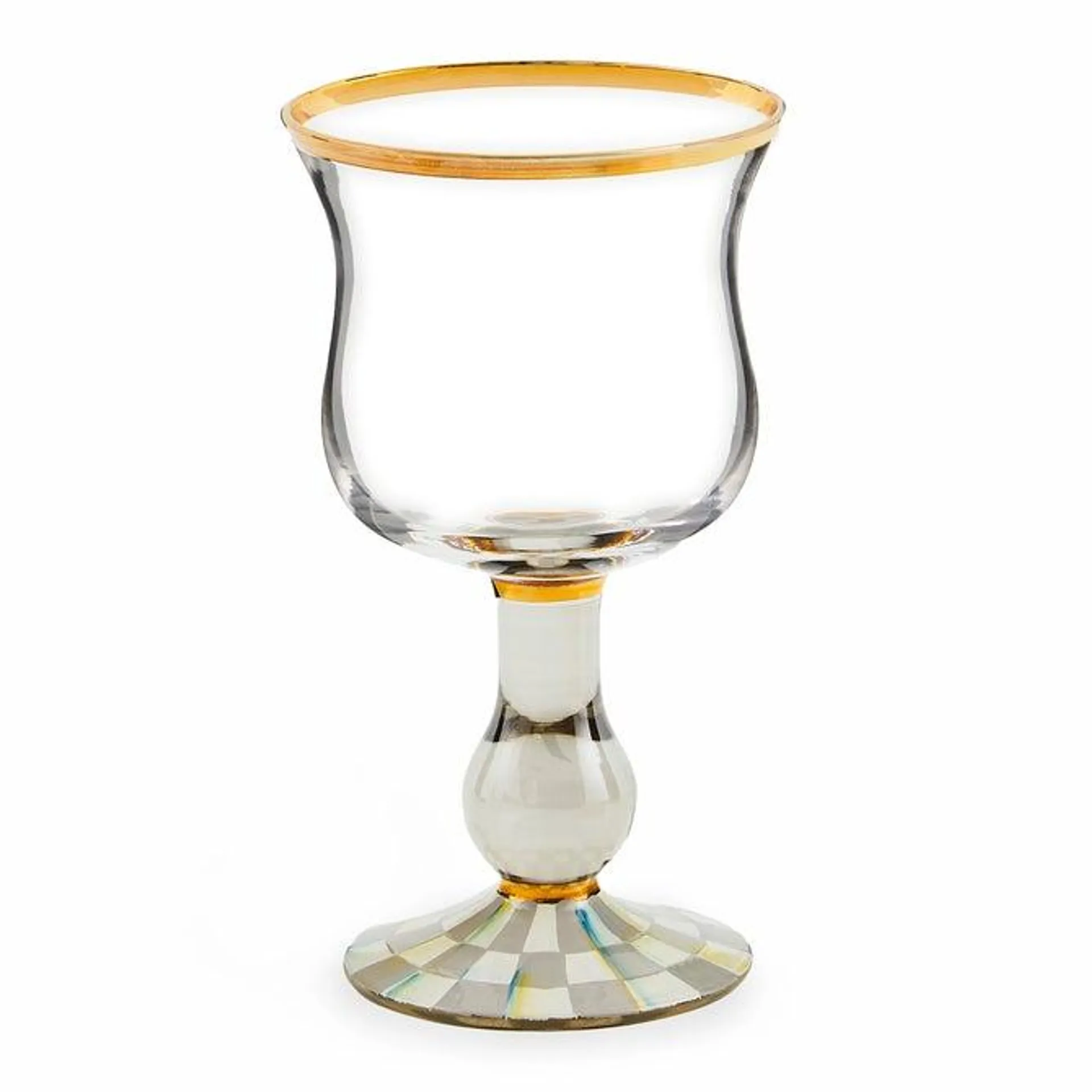 Sterling Check Glassware
